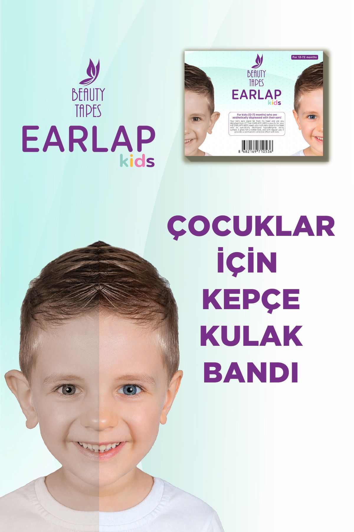Beauty Tapes Earlap Kids Kepçe Kulak Bandı