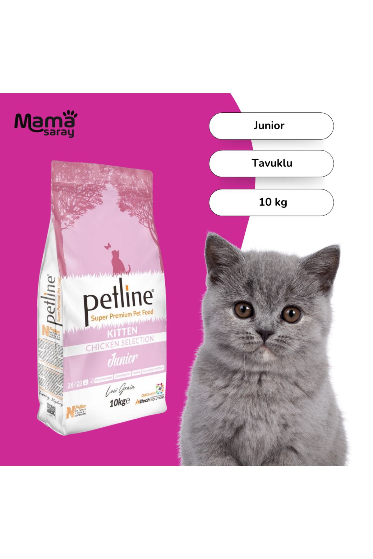 Petline Junior Yavru Kedi Maması