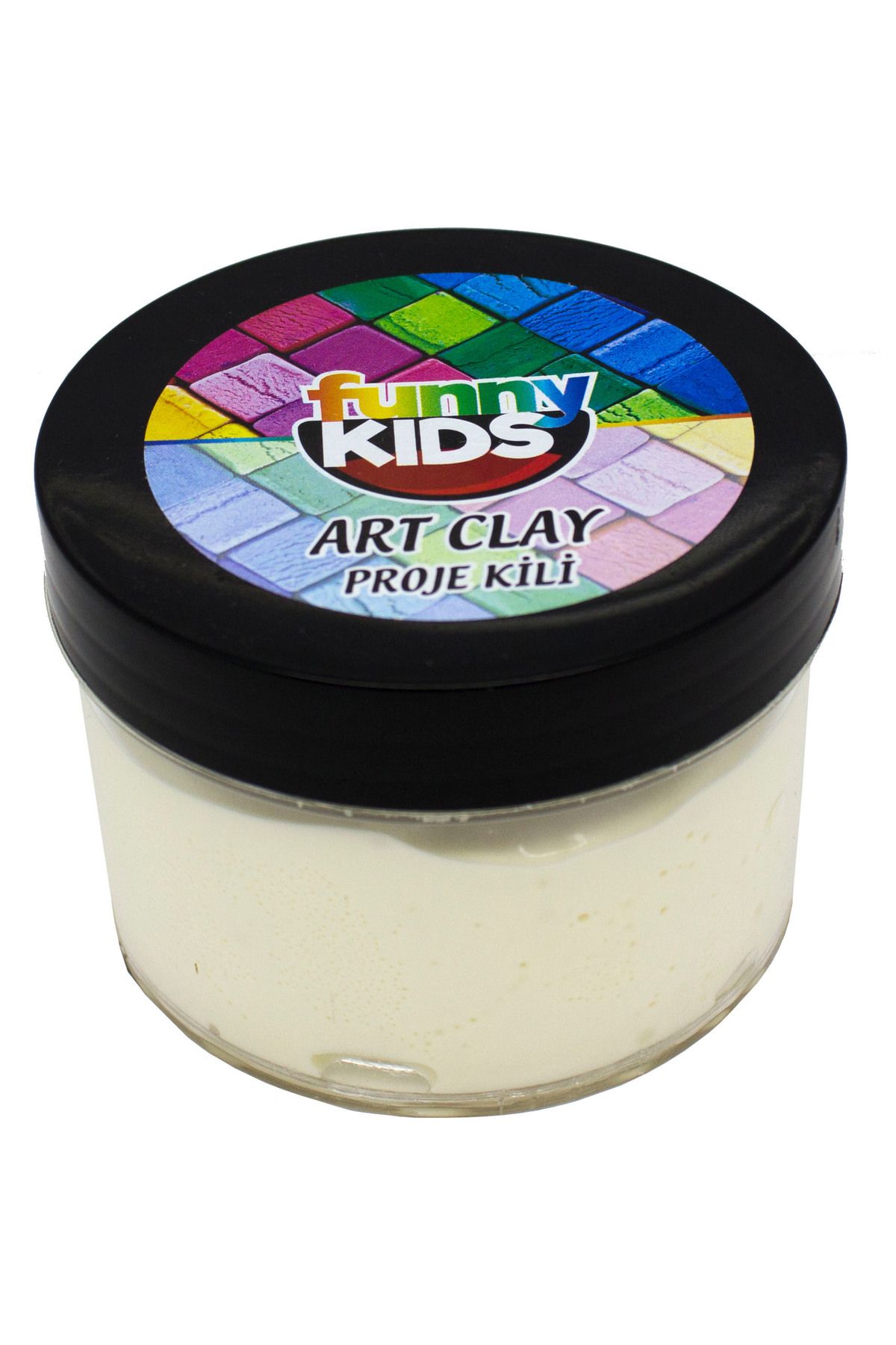 Rich Funny Kids Art Clay Proje Kili 40cc - 550 Beyaz