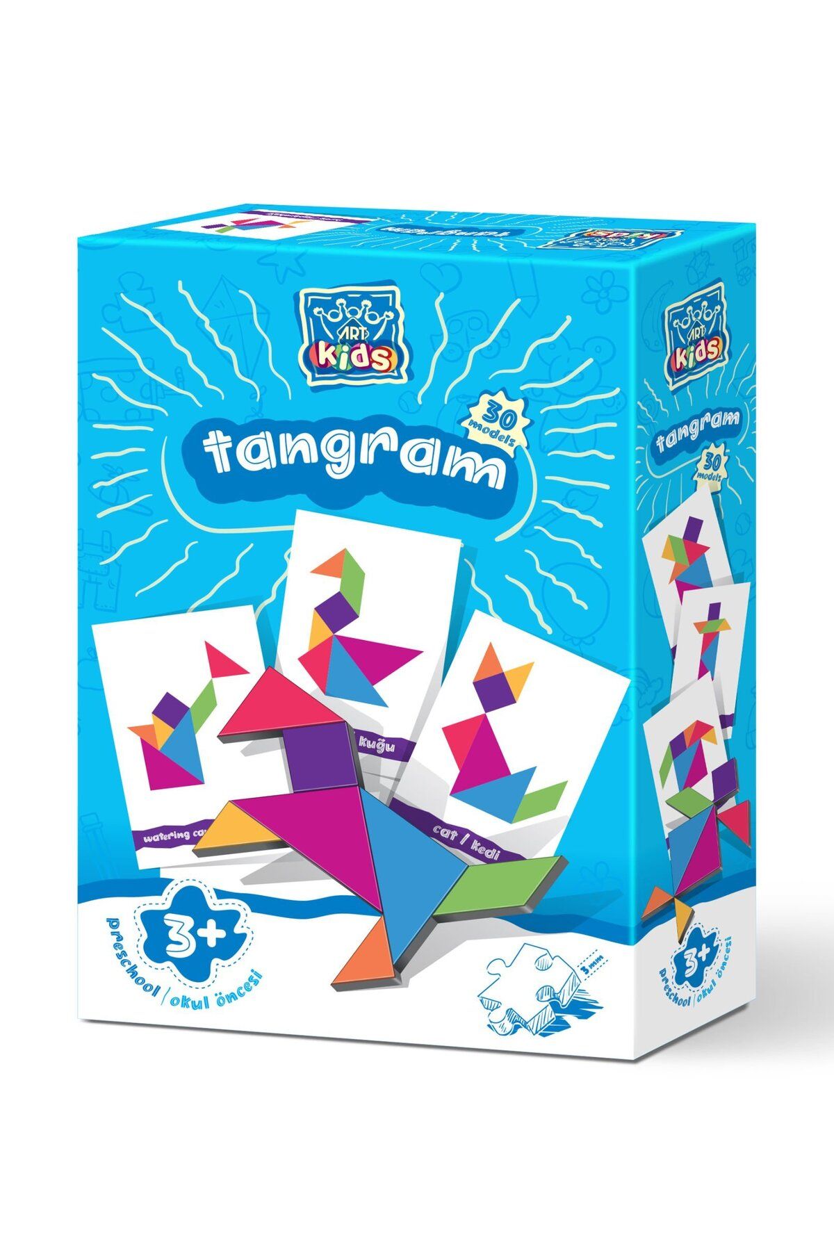 Art Puzzle Art Kids Tangram