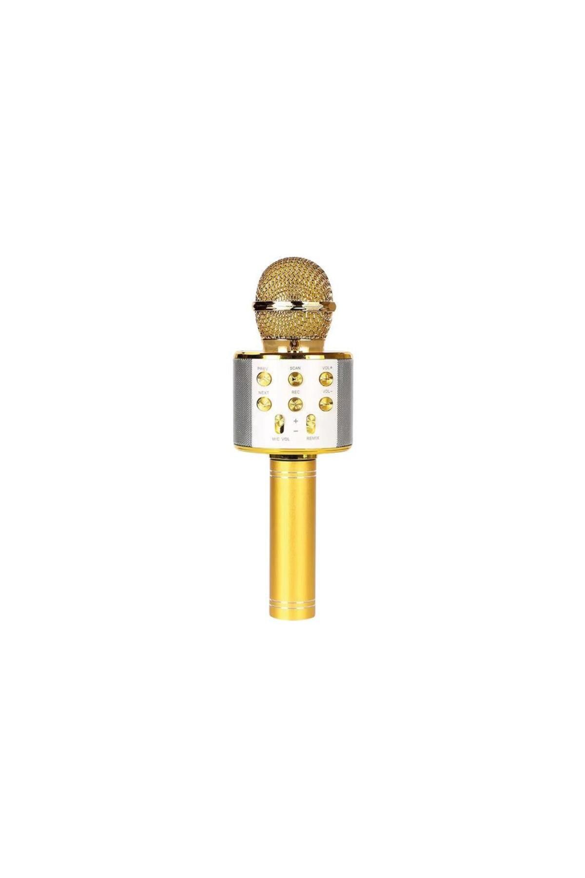 Sunix Bluetooth Kareoke Mikrofon Gold Mcf-10