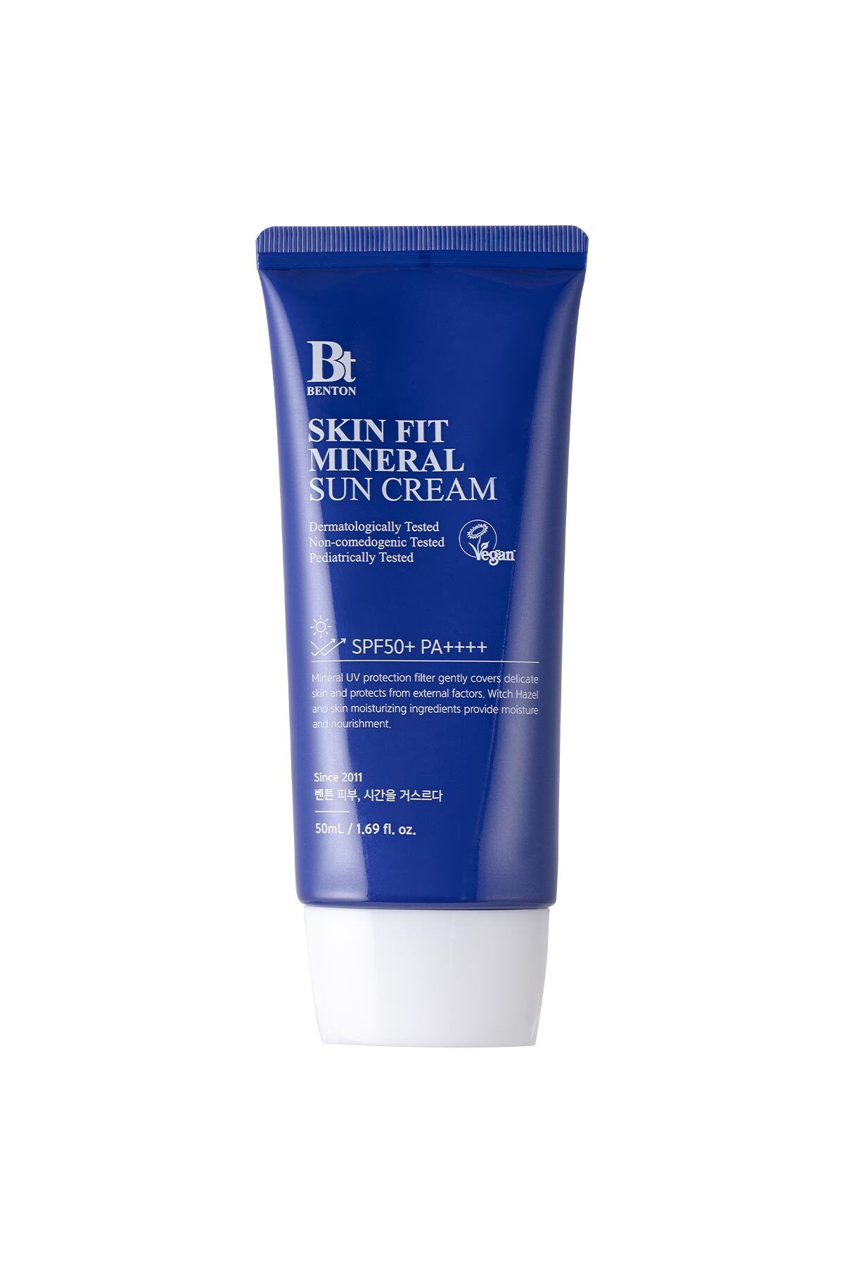Benton Skin Fit Mineral Sun Cream Spf50+/pa++++ 50 ml Aydınlatıcı Fiziksel Güneş Kremi