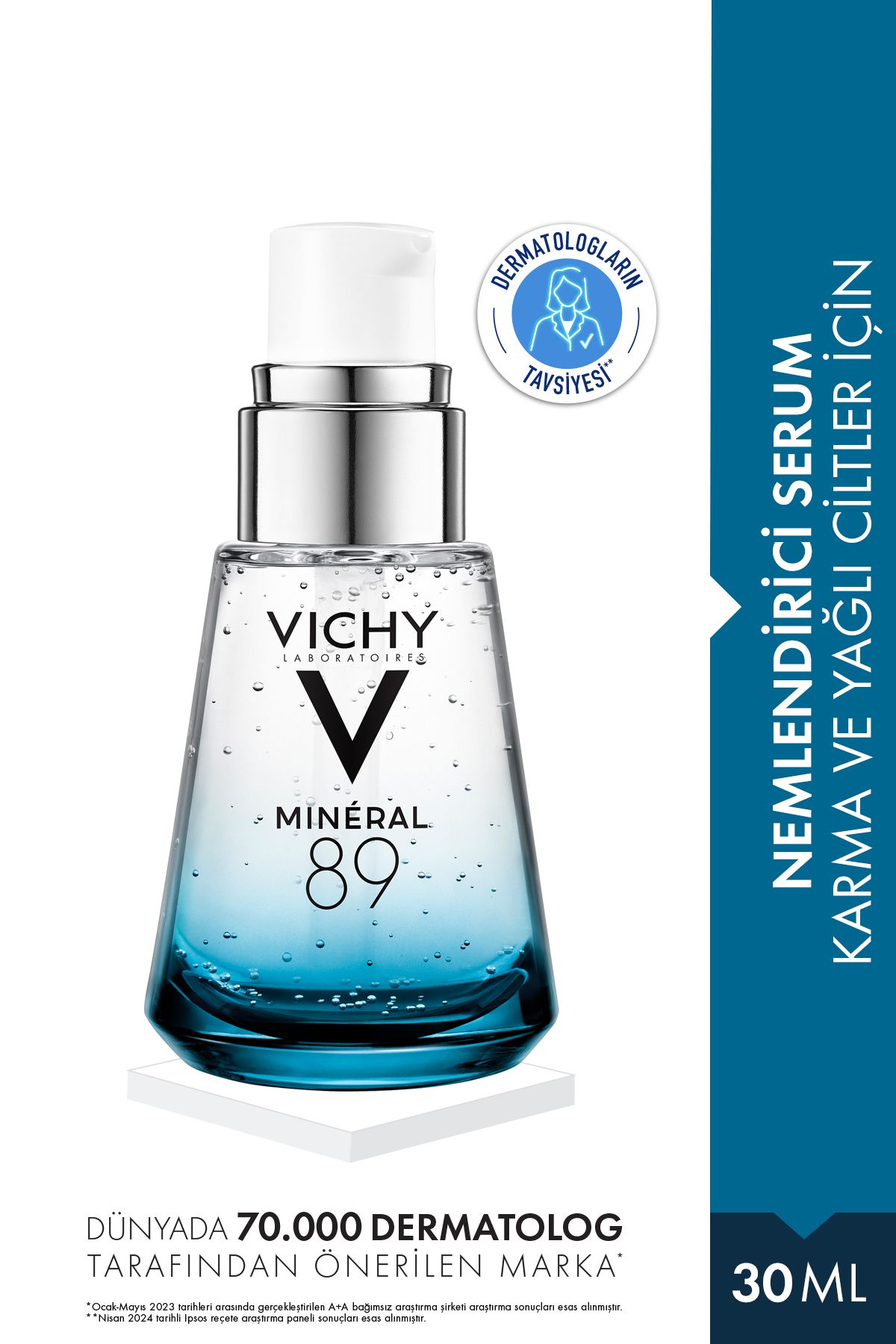 Vichy Mineral 89 Hyalüronik Asit Içeren Nemlendirici Ve Güçlendirici Serum 30 ml 3337875594516