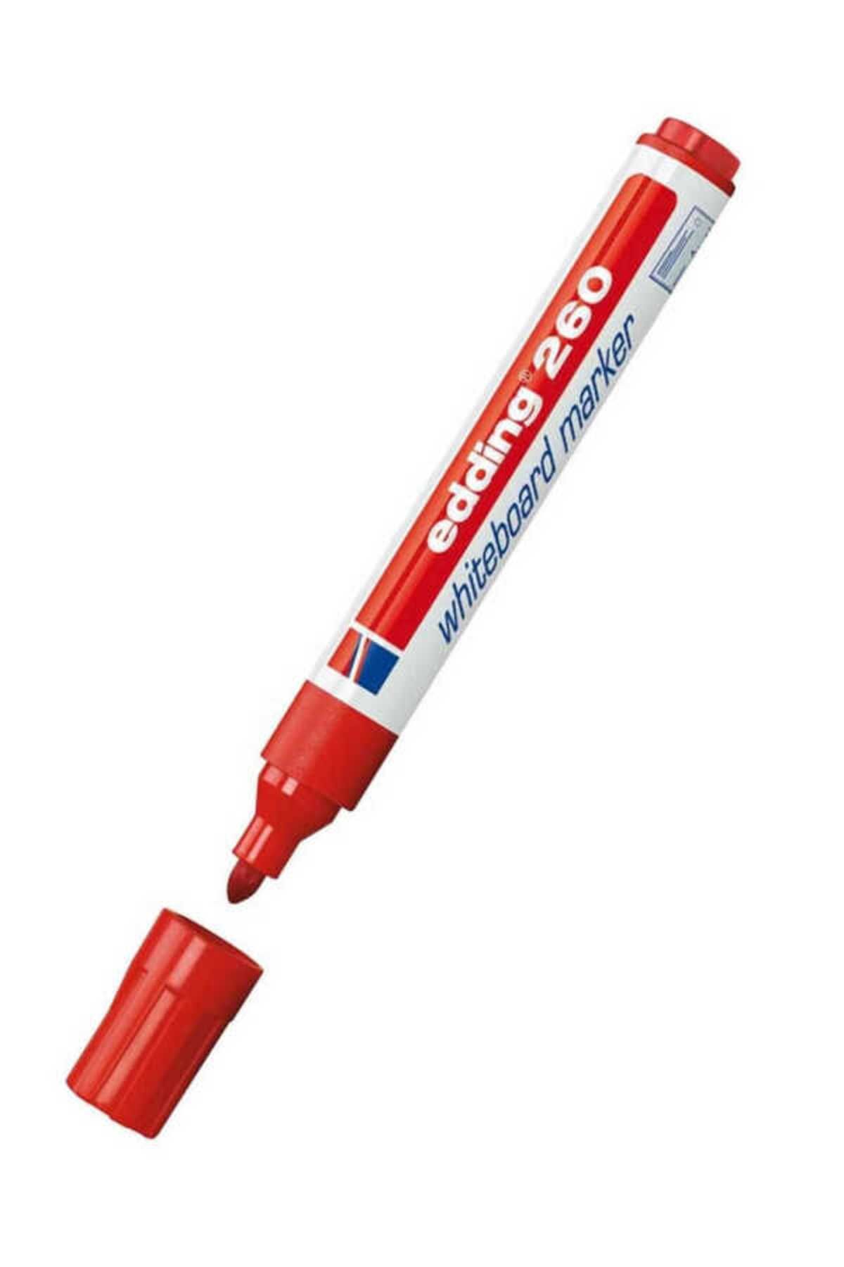 Edding Kırmızı Tahta Kalemi E-260