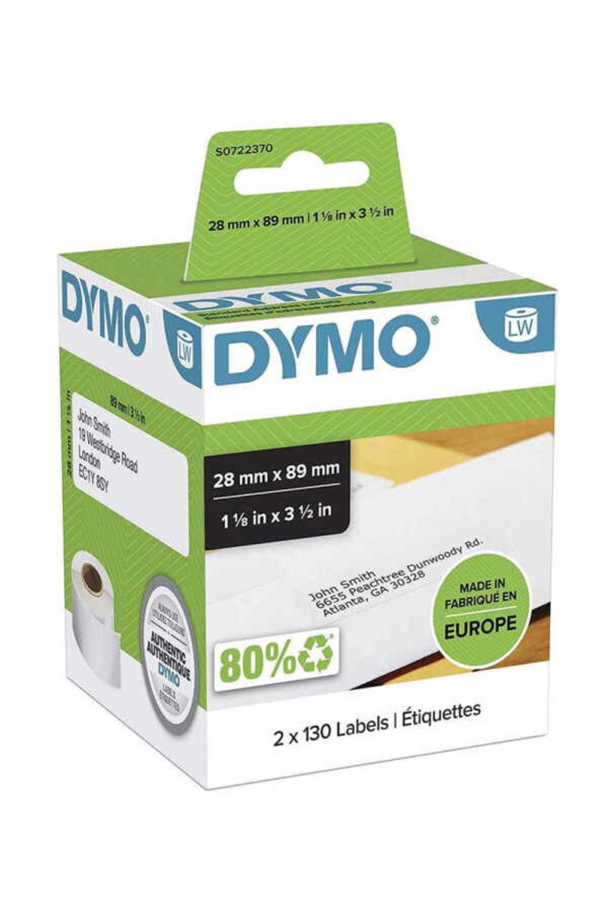Dymo Label Writer Adres Çok Amaçlı Etiket 89 Mm X 28 Mm 99010