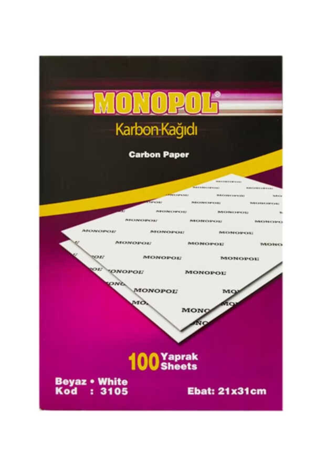 Monopol Beyaz Karbon Kağıdı