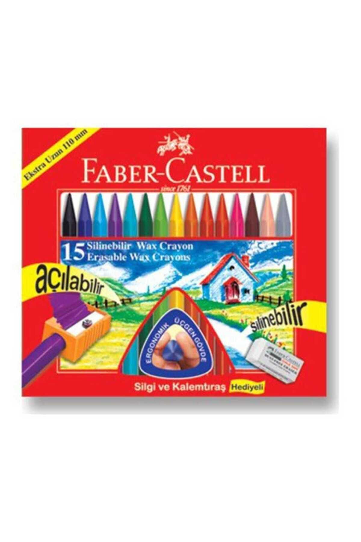 Faber Castell Mum Boya Silinebilir 15li