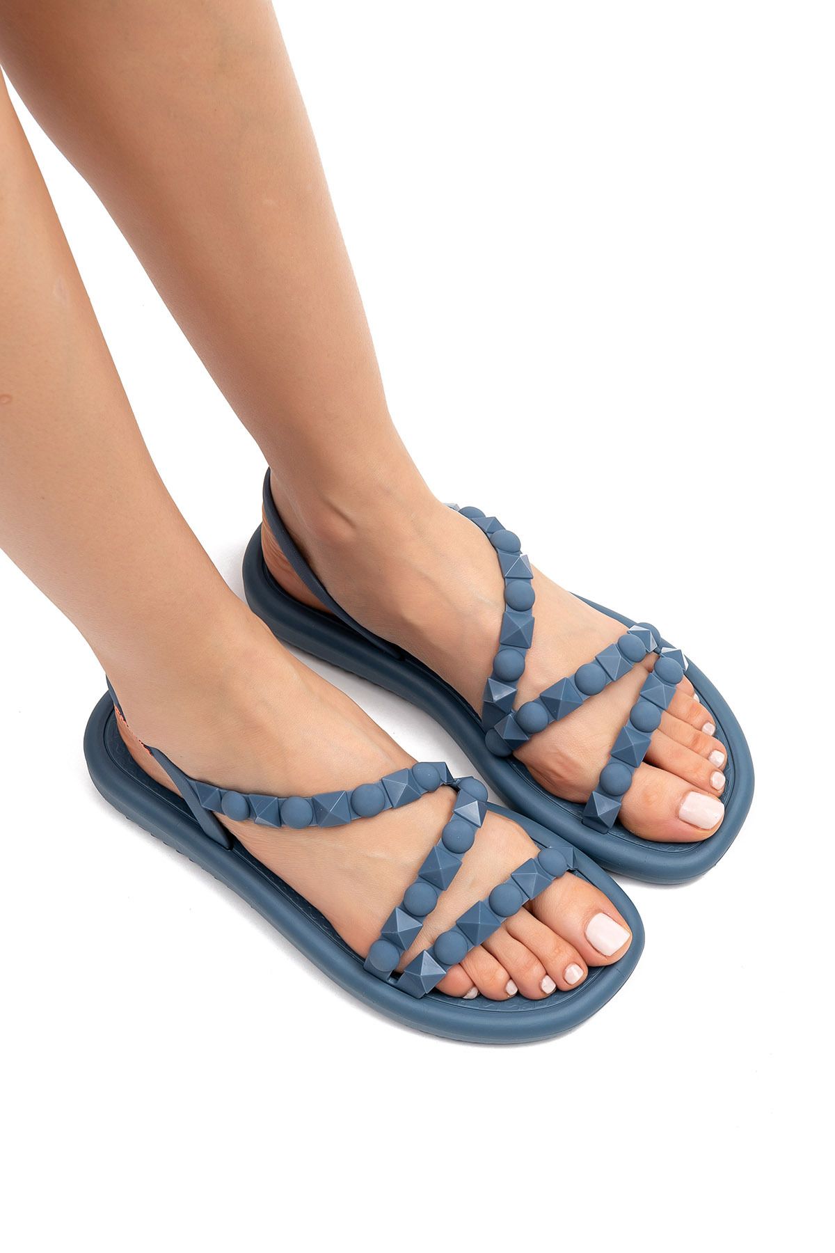 İpanema Meu Sol Flatform Kadın Sandalet Mavi 35/42