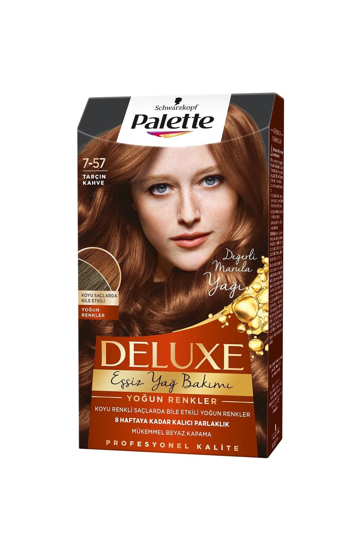 Palette Deluxe Saç Boyası No: 7.57 Tarçın Kahve