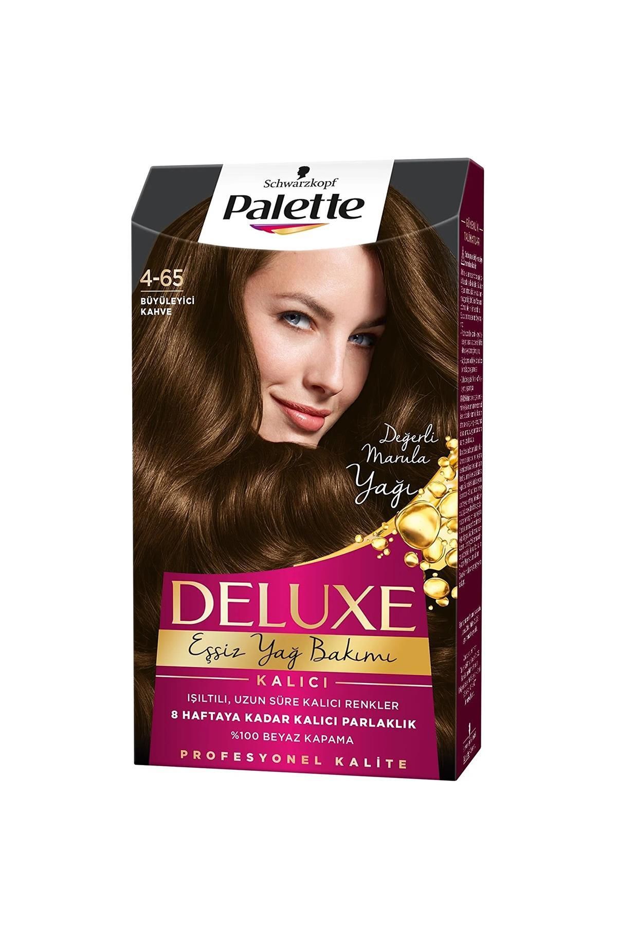 Palette Deluxe Saç Boyası No: 4.65 Büyüleyici Kahve