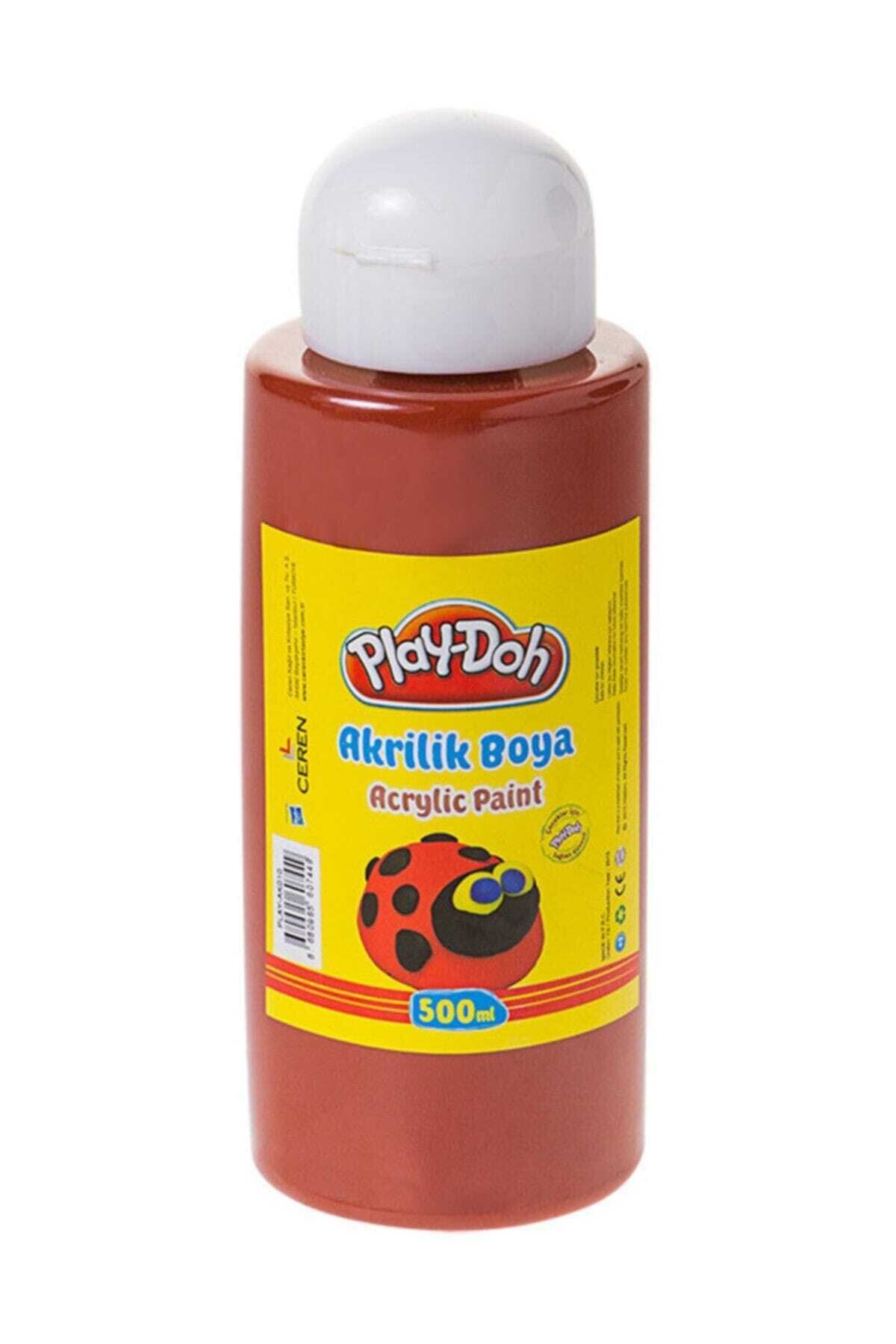 Play Doh Play-Doh Akrilik Boya 500 Ml Kahverengi