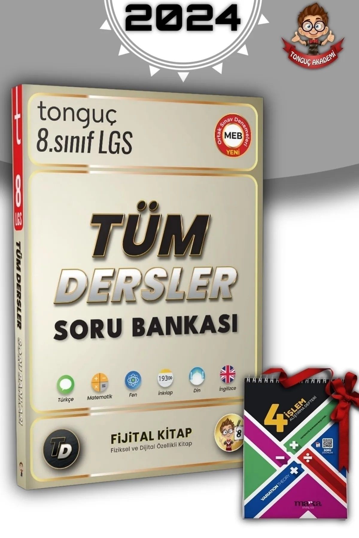 Tonguç Yayınları Tonguç 8.Sınıf Lgs Tüm Dersler Soru Bankası Fijital Kitap