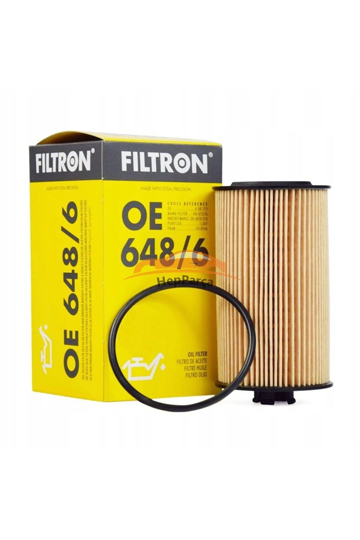 Filtron Astra K 1.6 Uyumlu Dizel Yağ Filtresi