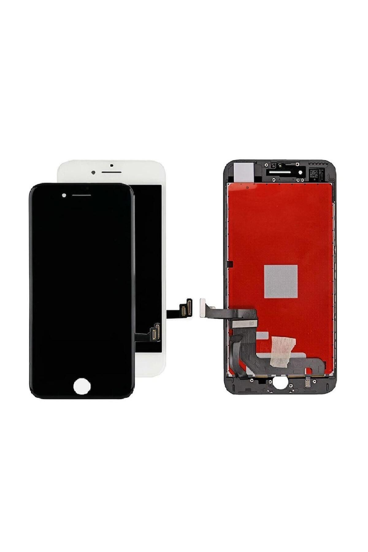 TeknoPrime Apple Iphone 8 Plus Ile Uyumlu Revize Orj Lcd Ekran Dokunmatik Siyah