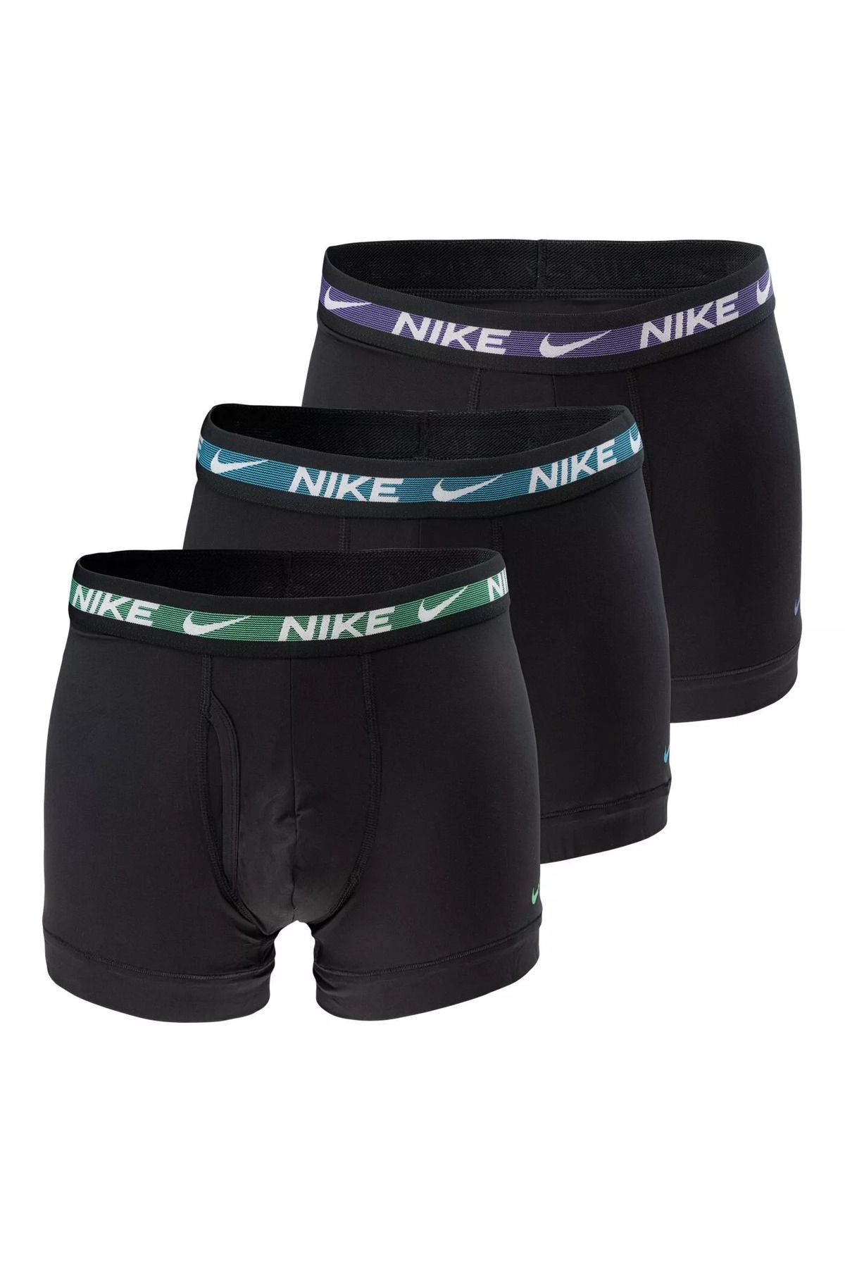 Nike Erkek Marka Logolu Elastik Bantlı Günlük Kullanıma Uygun Siyah Boxer 0000Ke1152-2Nv