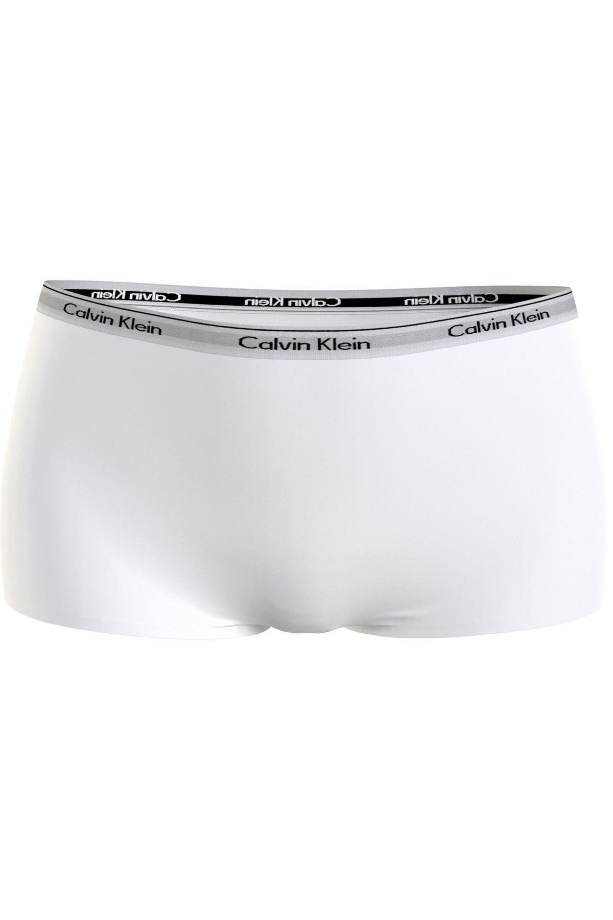 Calvin Klein Kadın Marka Logolu Elastik Bantlı Günlük Kullanıma Uygun White Külot 000qd5195e-100