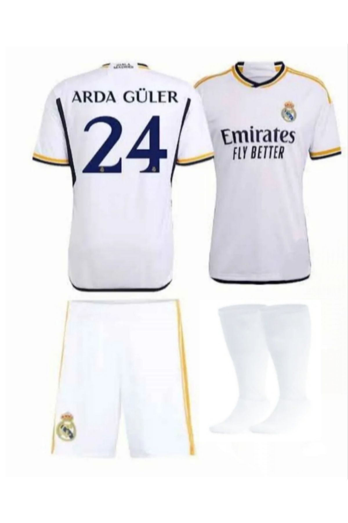 HNsport Forma Şort Çorap Arda Güler Real Madrid 2024