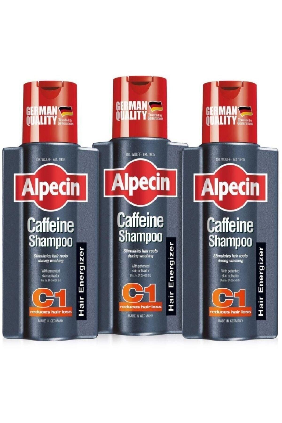 Alpecin Alpecin C1 Kafein Içeren Dökülme Karşıtı Şampuan 250ml X 3 Adet Set