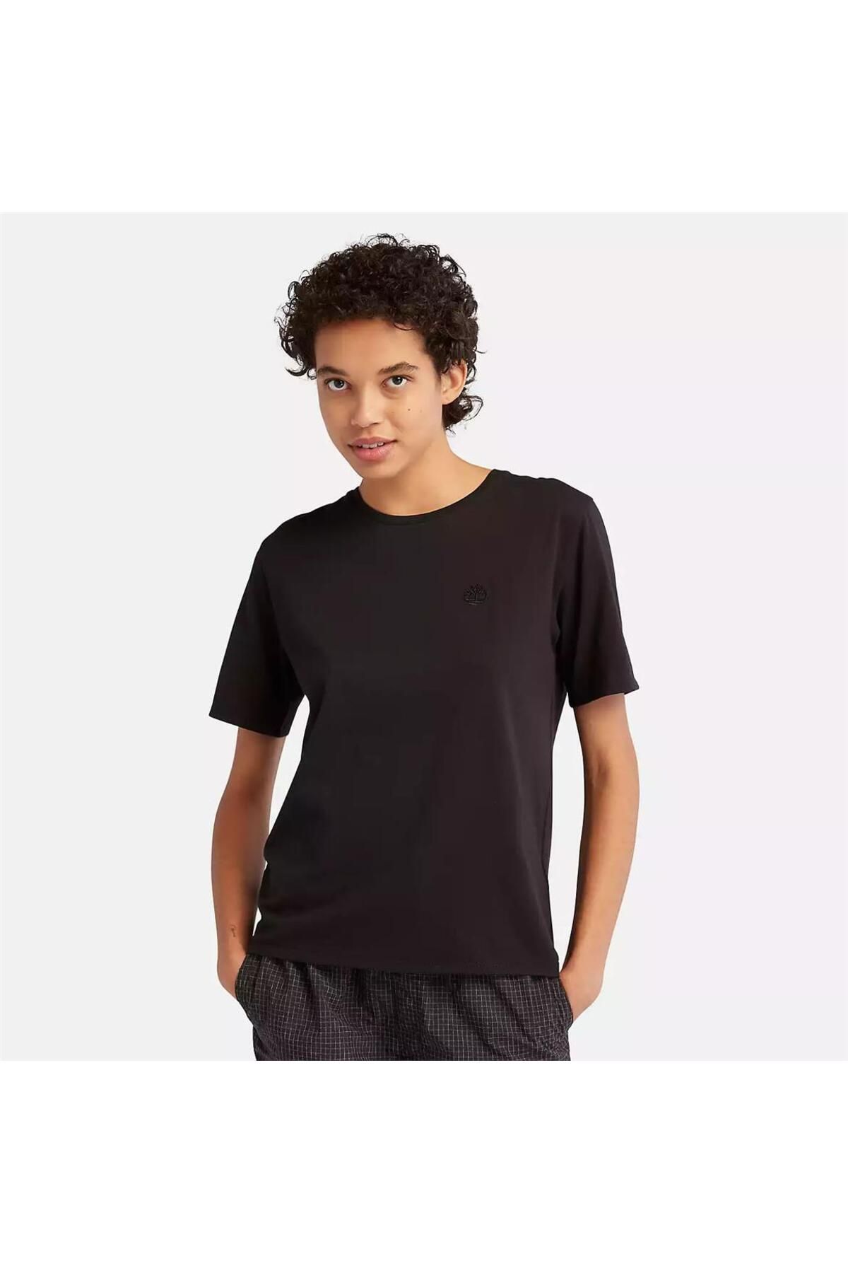Timberland Short-sleeve Tee Siyah Kadın T-shirt