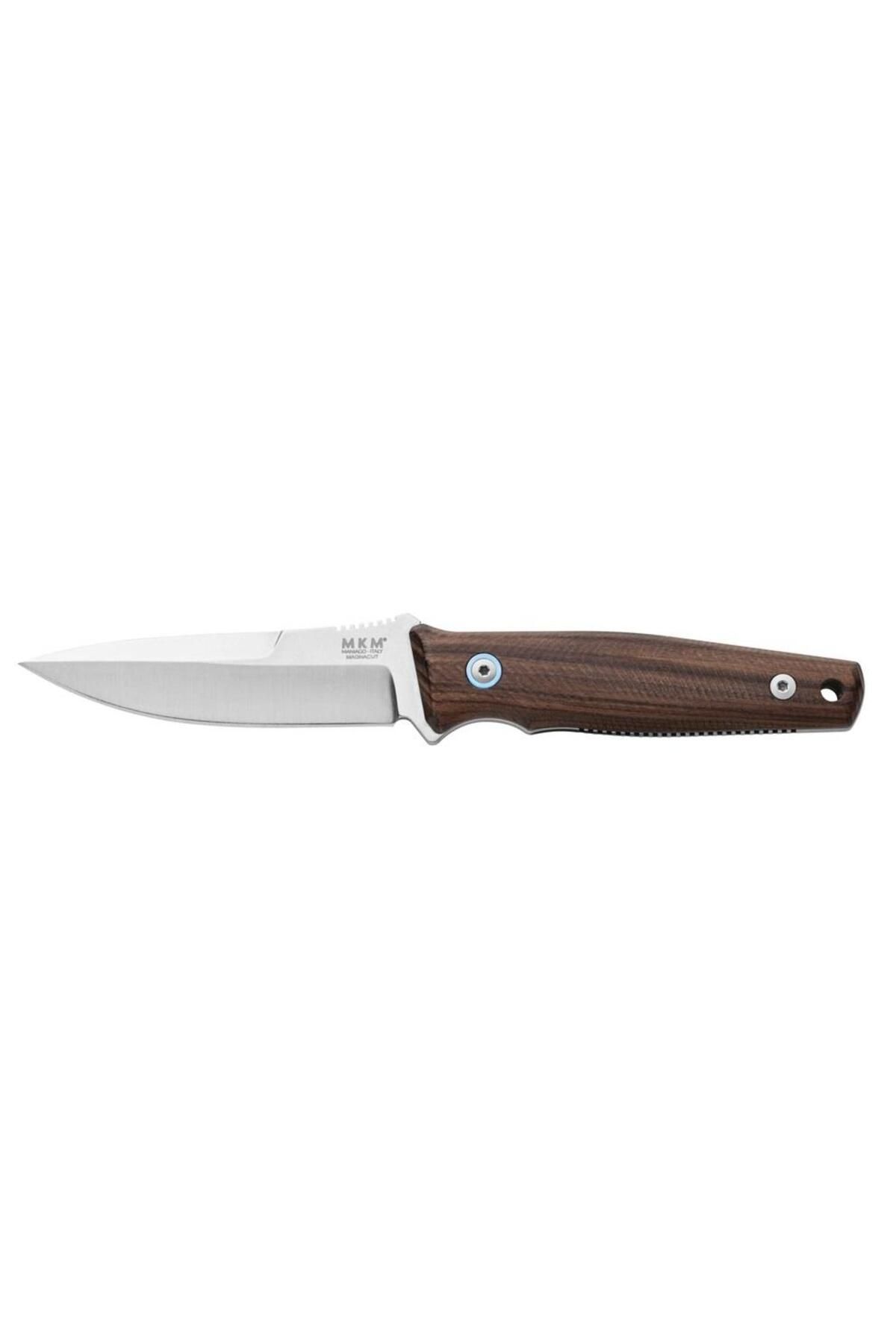 MKM Tpf Defense Satin Magnacut Blade Santos Wood Handle Bıçak