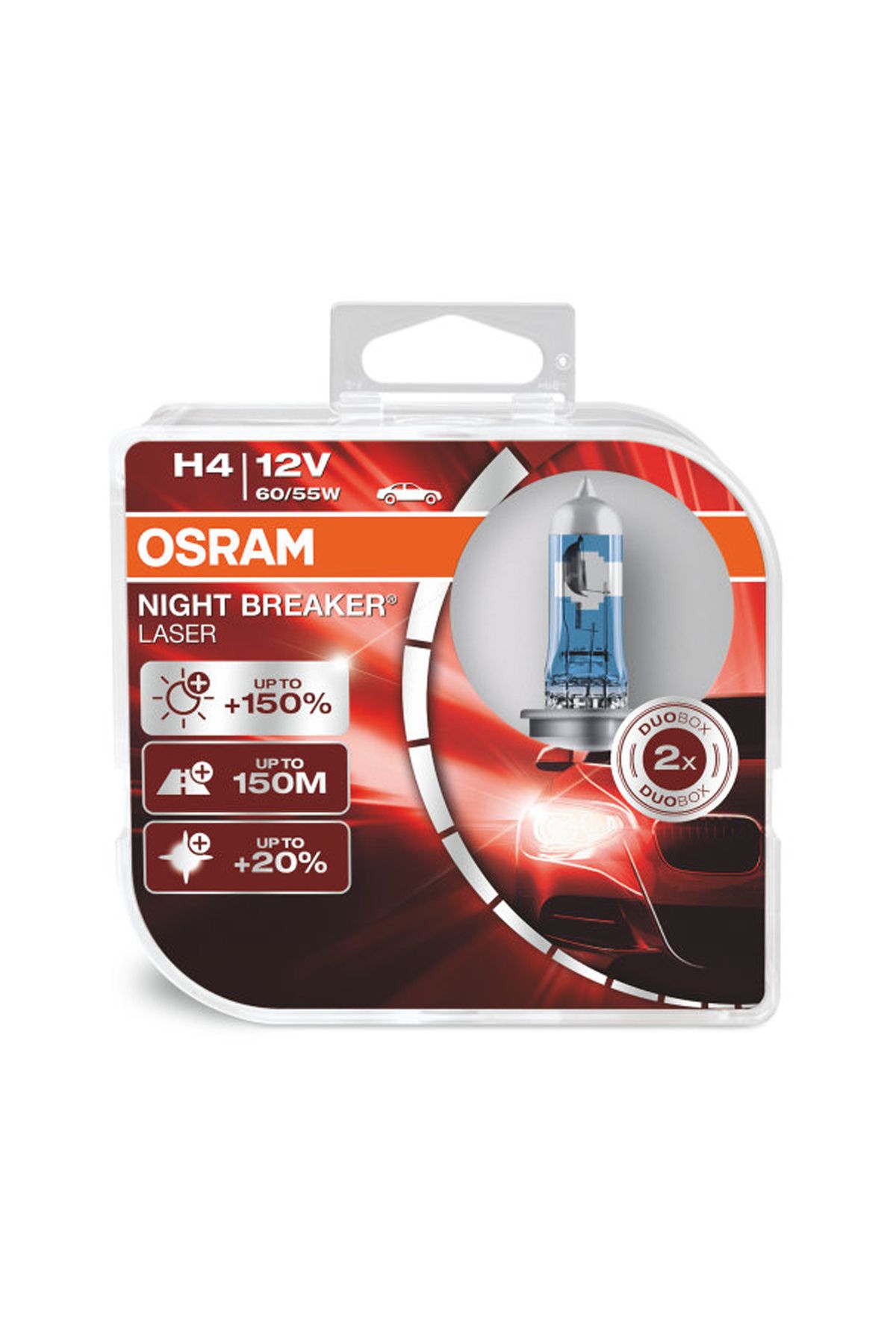 Osram Night Breaker Laser H4 Ampul 64193nl - %150 Daha Fazla Işık