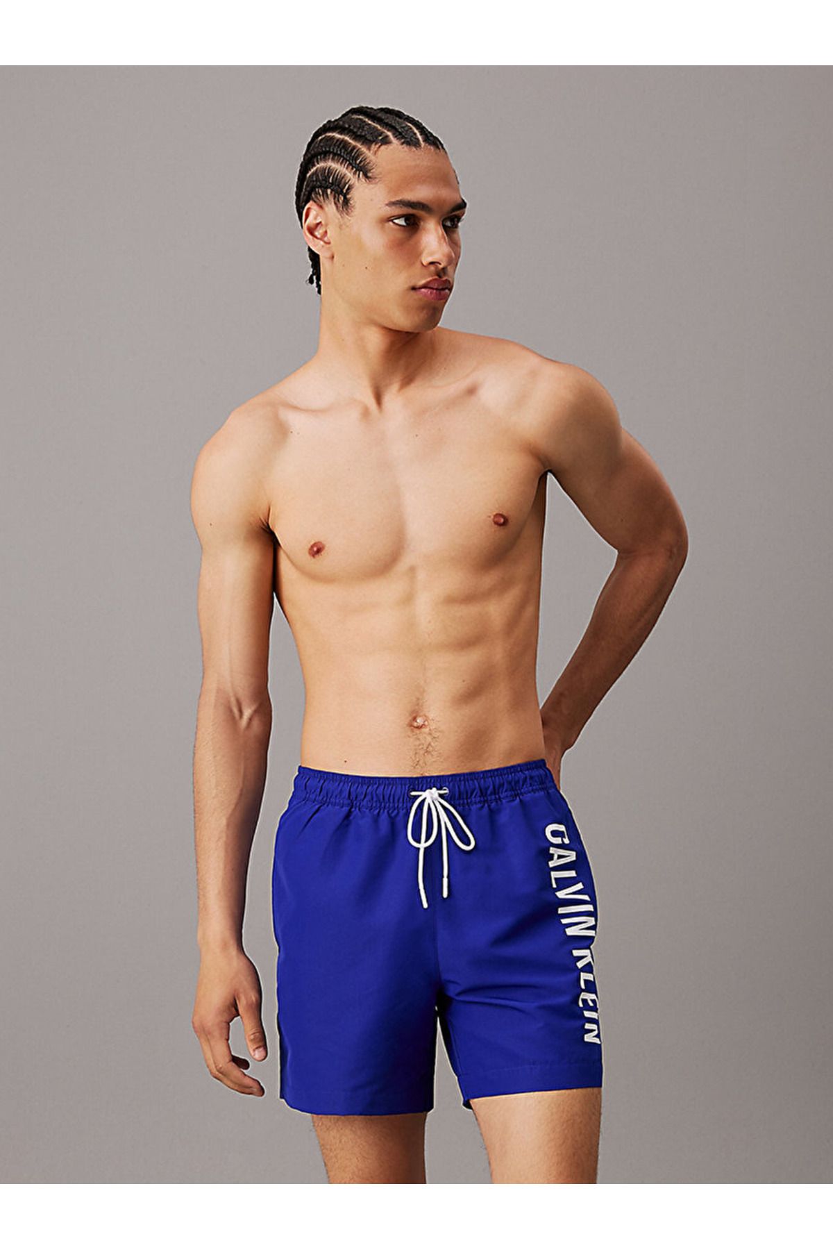 Calvin Klein Medium Drawstring Swim Shorts - Intense Power