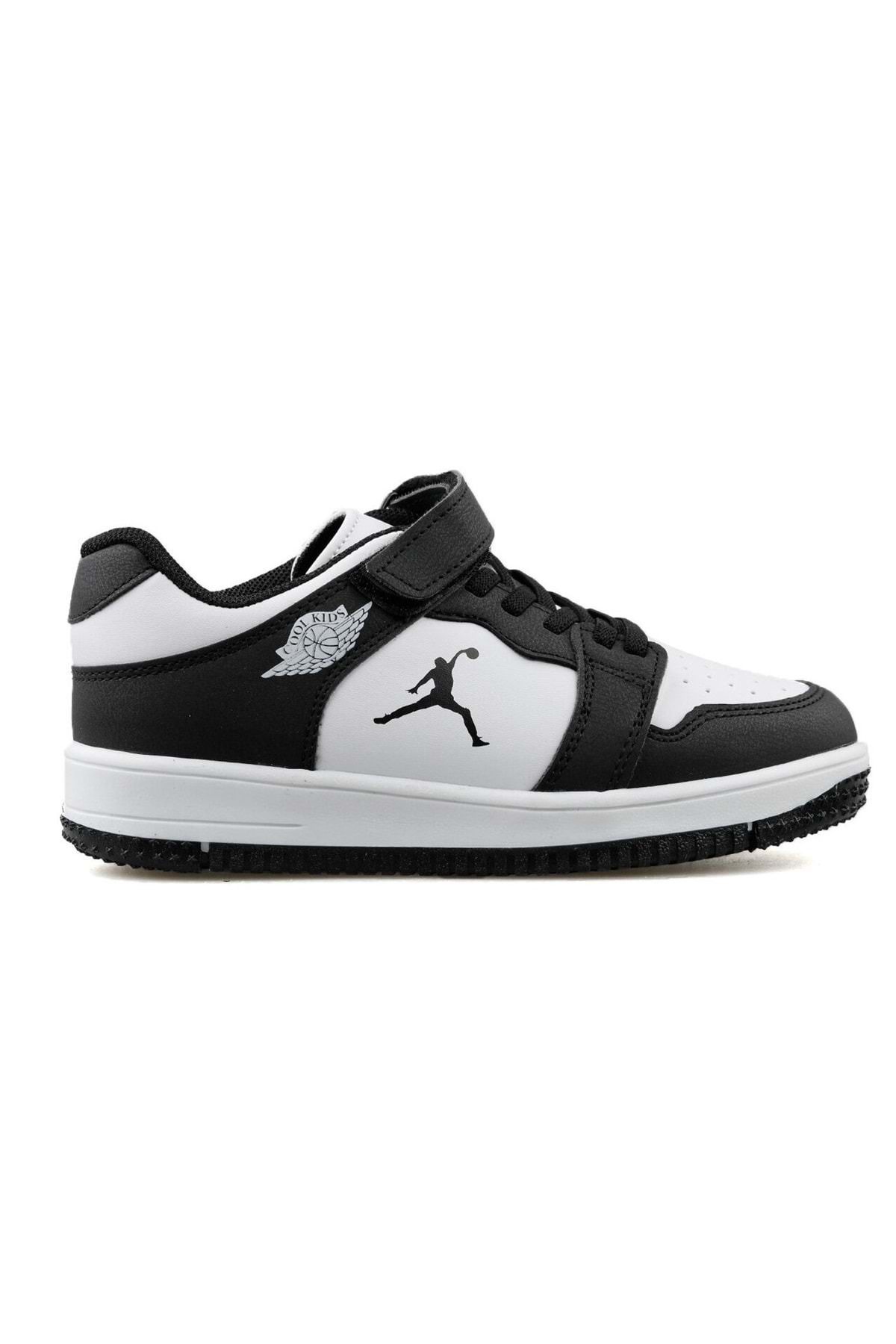 KOCAMANLAR Cool Glaxy Pekin Force Sneaker Çocuk Spor Ayakkabı Beyaz-siyah