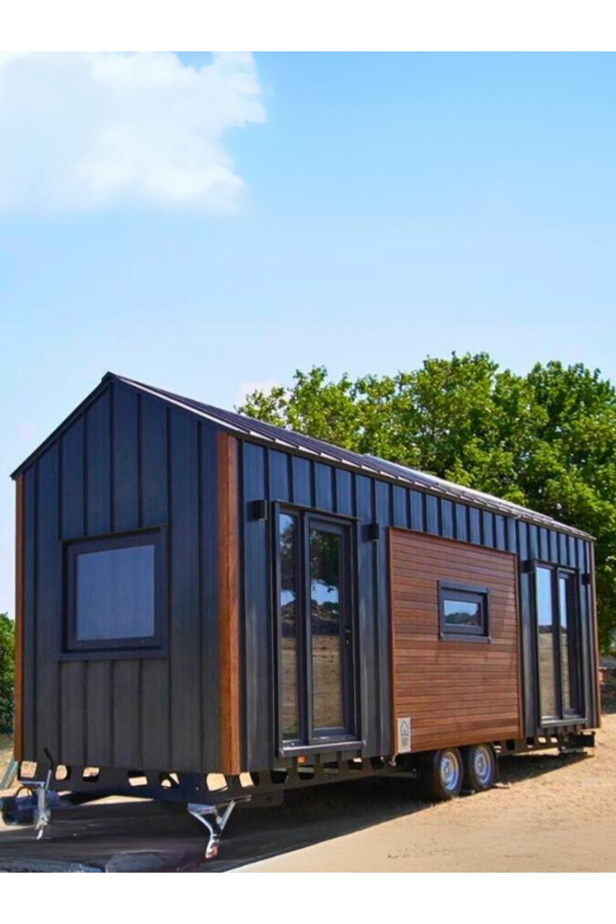 Hibrit House Lagom - 8 Metre Tek Kat Tiny House