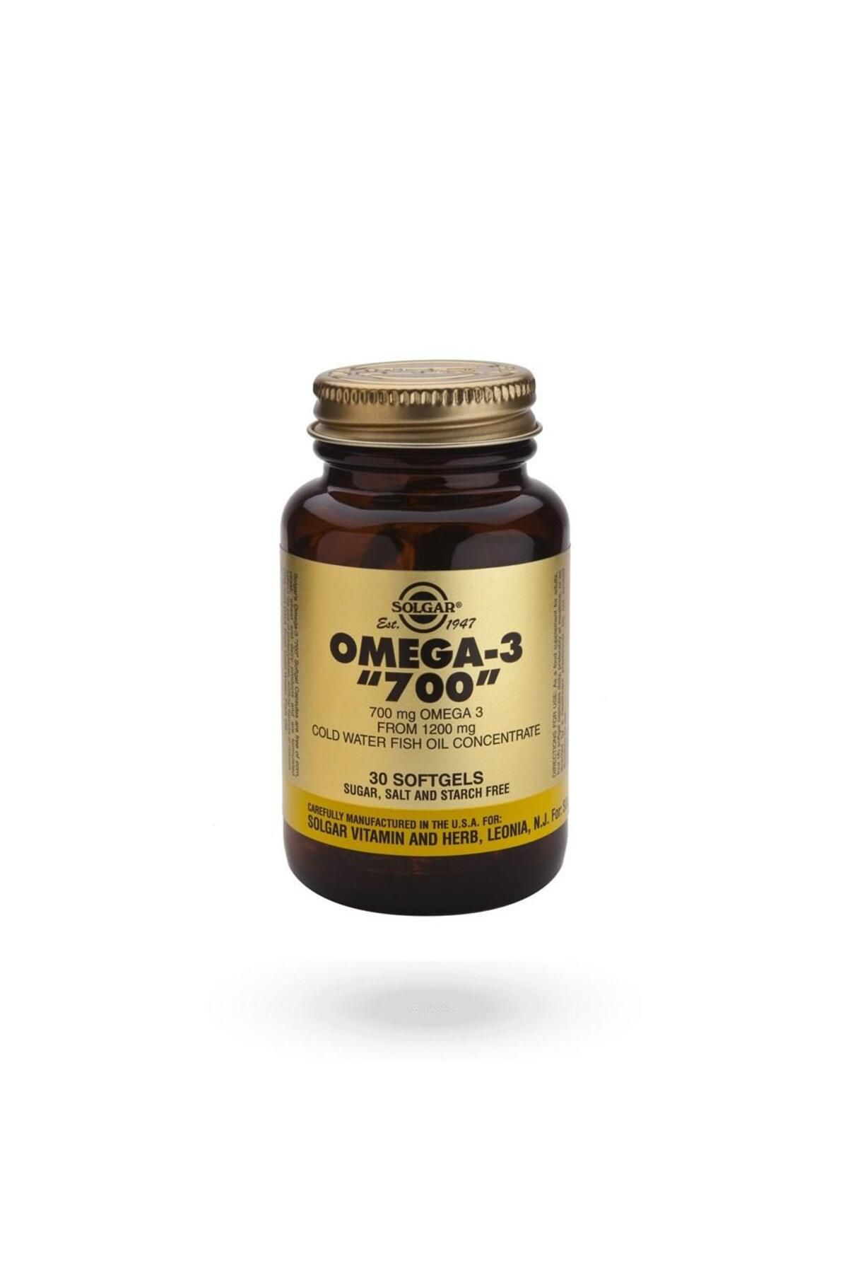 Solgar Omega-3 700 Mg 30 Softgel Kapsül