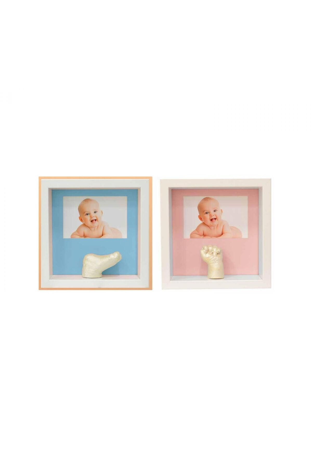 Baby Memory Prints Prints 3d Niş Çerçeve Beyaz