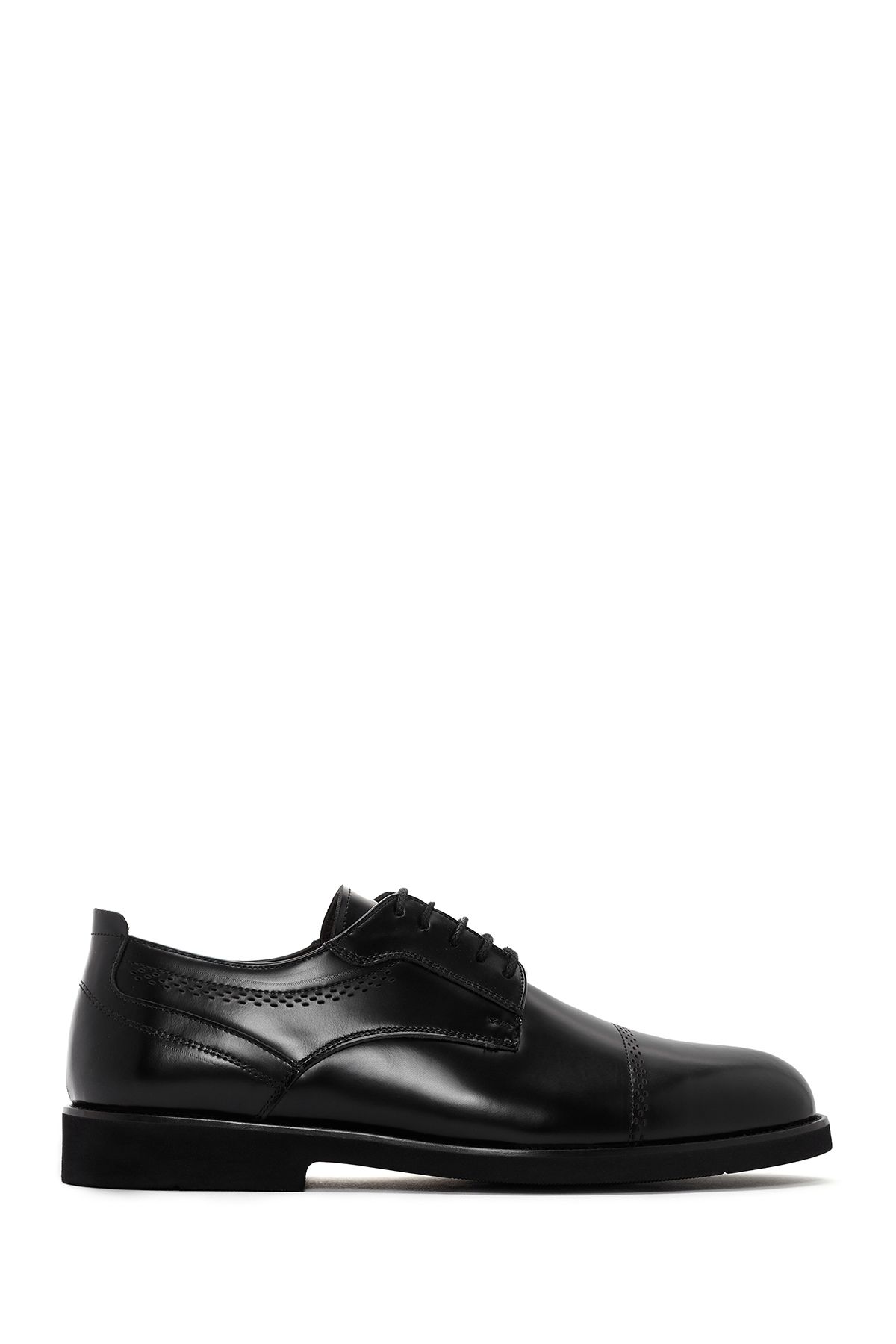 Derimod Erkek Siyah Deri Klasik Ayakkabı