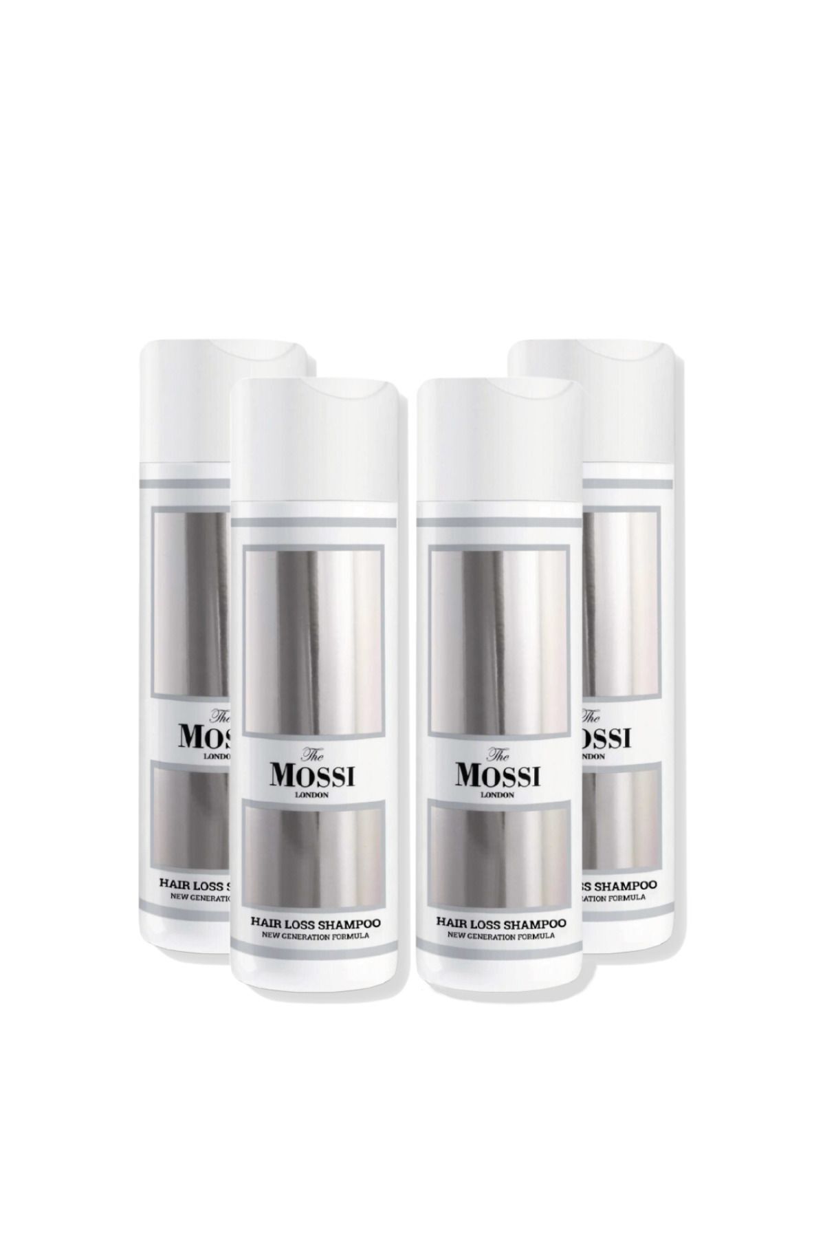 The Mossi London Hair Loss Shampoo Four Pack