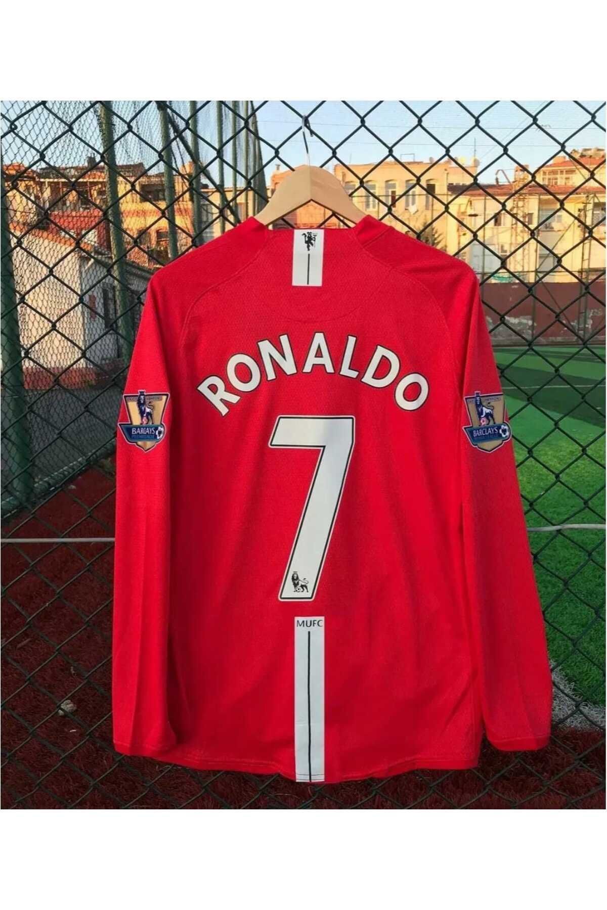 BYSPORTAKUS Manchester United 2007/08 Moskova Şampiyonlar Ligi Finali Cristiano Ronaldo Nostalji Forması