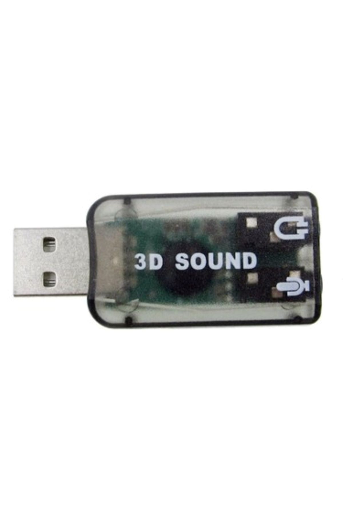 3D USB-JAK dönüştürücü Mikrofon / Kulaklık
