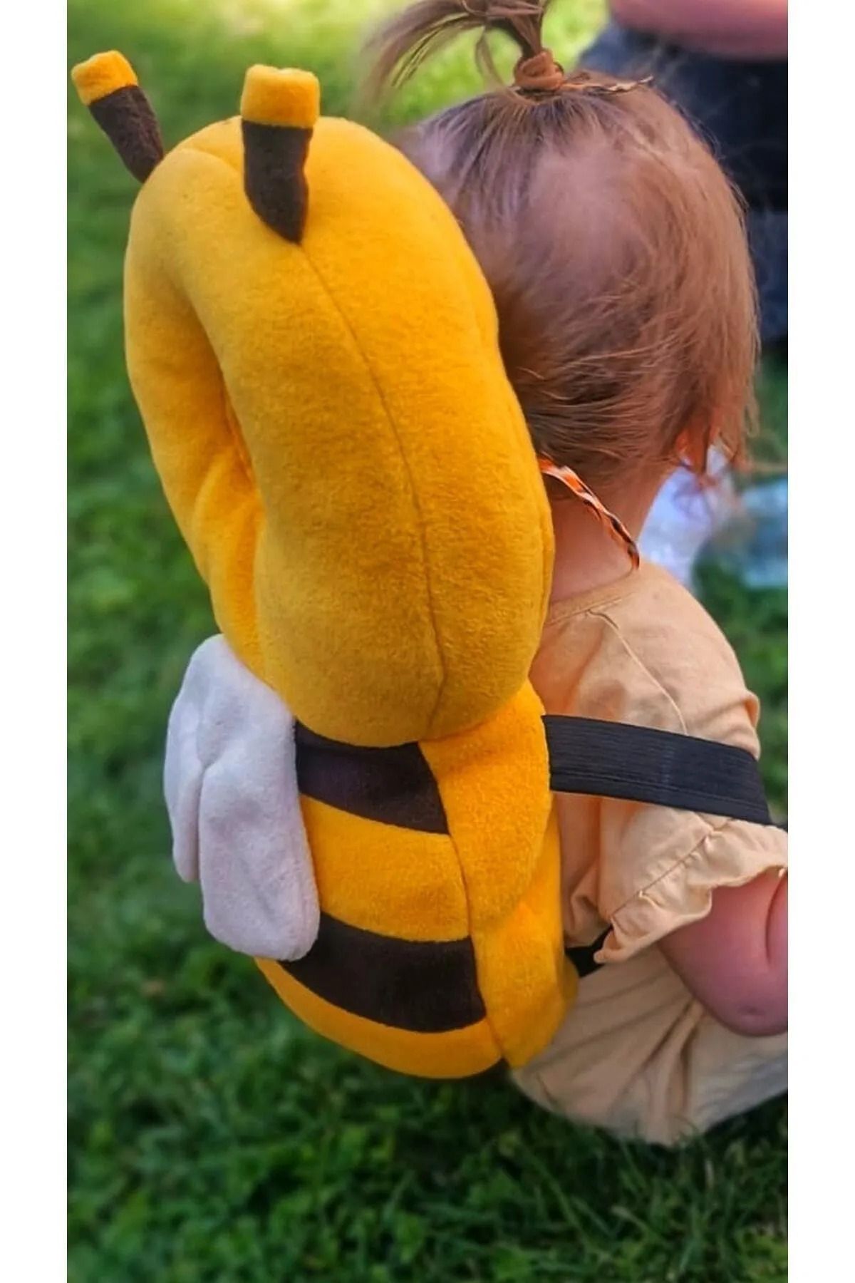 Nazar Sarı bebek kafa koruma yastığı arı ilk adım yastığı