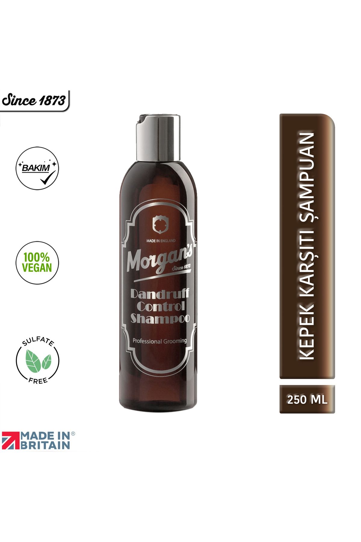 Morgan's Pomade Morgan's Dandruff Control Shampoo - Kepek Kontrol Şampuan 250 ml