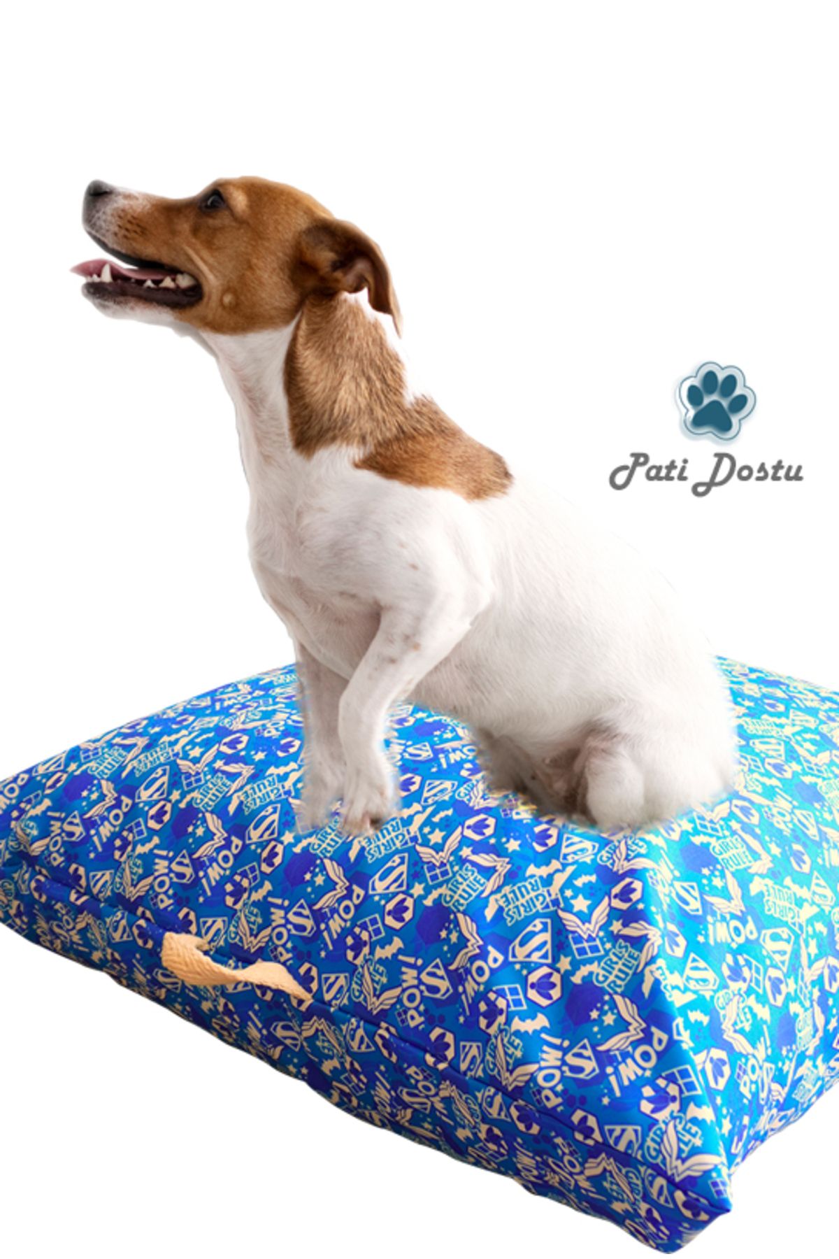 Kornişsan Güvenli Fermuarlı Kedi-köpek Yatağı –kulplu Leke Tutmaz Dayanıklı Minder 70 Cm, Evcil Hayvan Minderi
