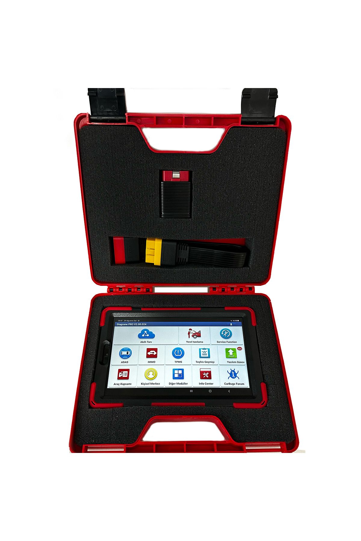 Launch X431 Thinkdiag Araç Arıza Tespit Cihazı Full Samsung Tabletli Set 2024- 1 Yıl Ücretsiz Güncelleme