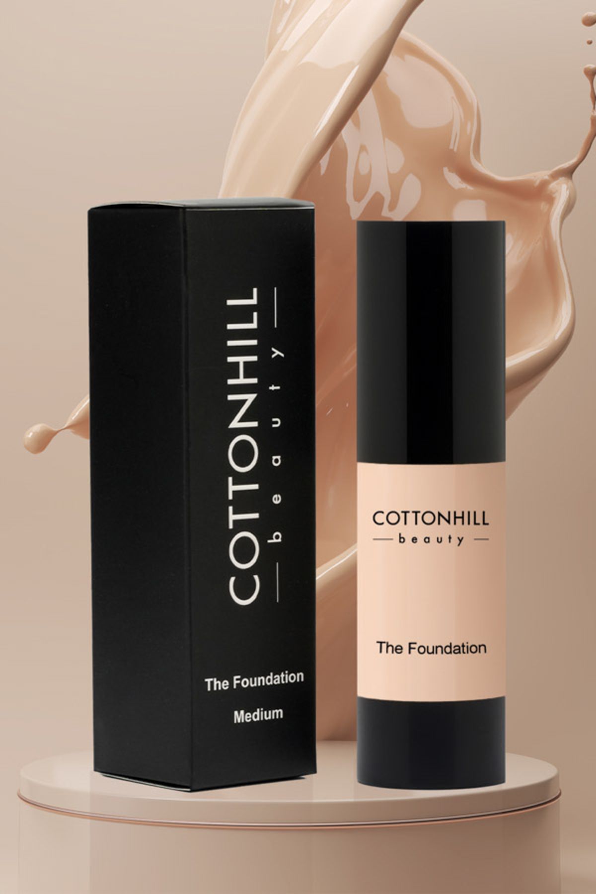 Cottonhill Beauty The Foundation - Kapatıcı Fondöten Medium 30 ml