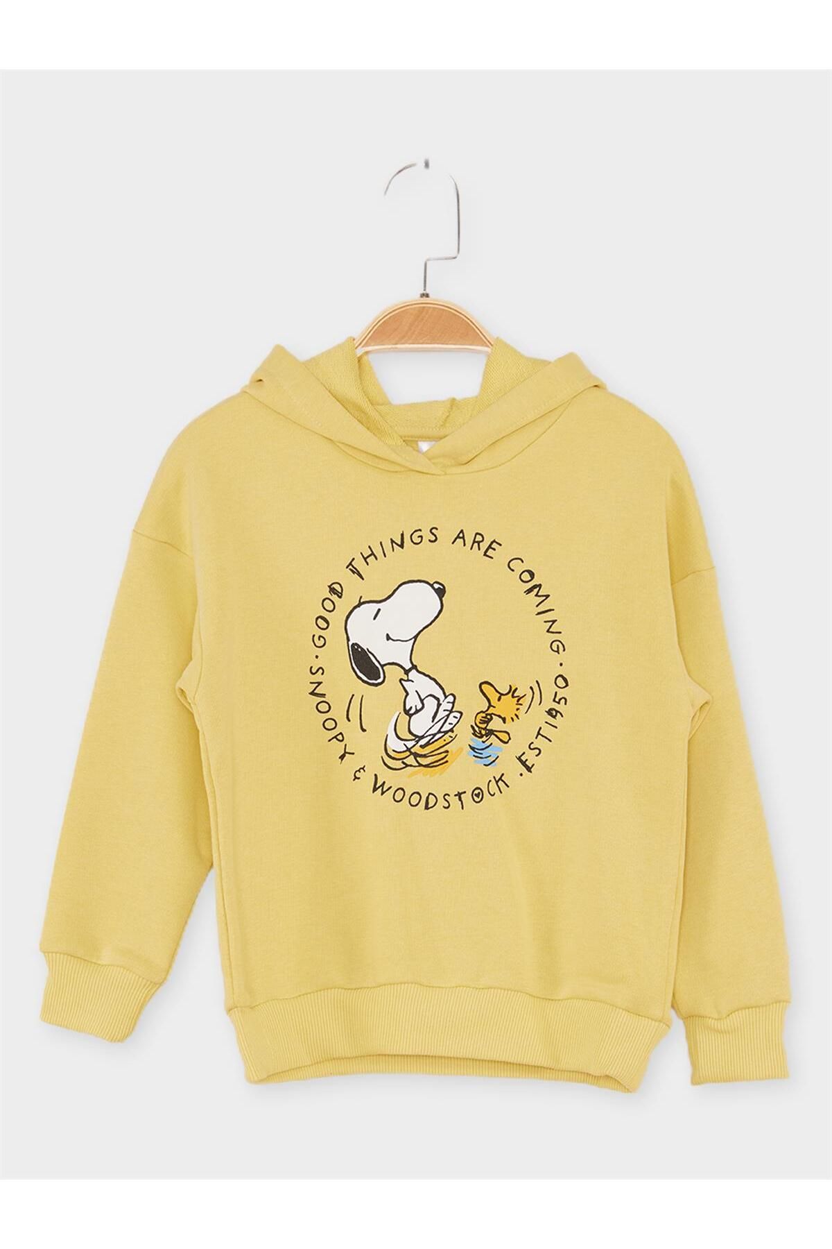 Snopy Snoopy Lisanslı Çocuk Sweattshirt 21623