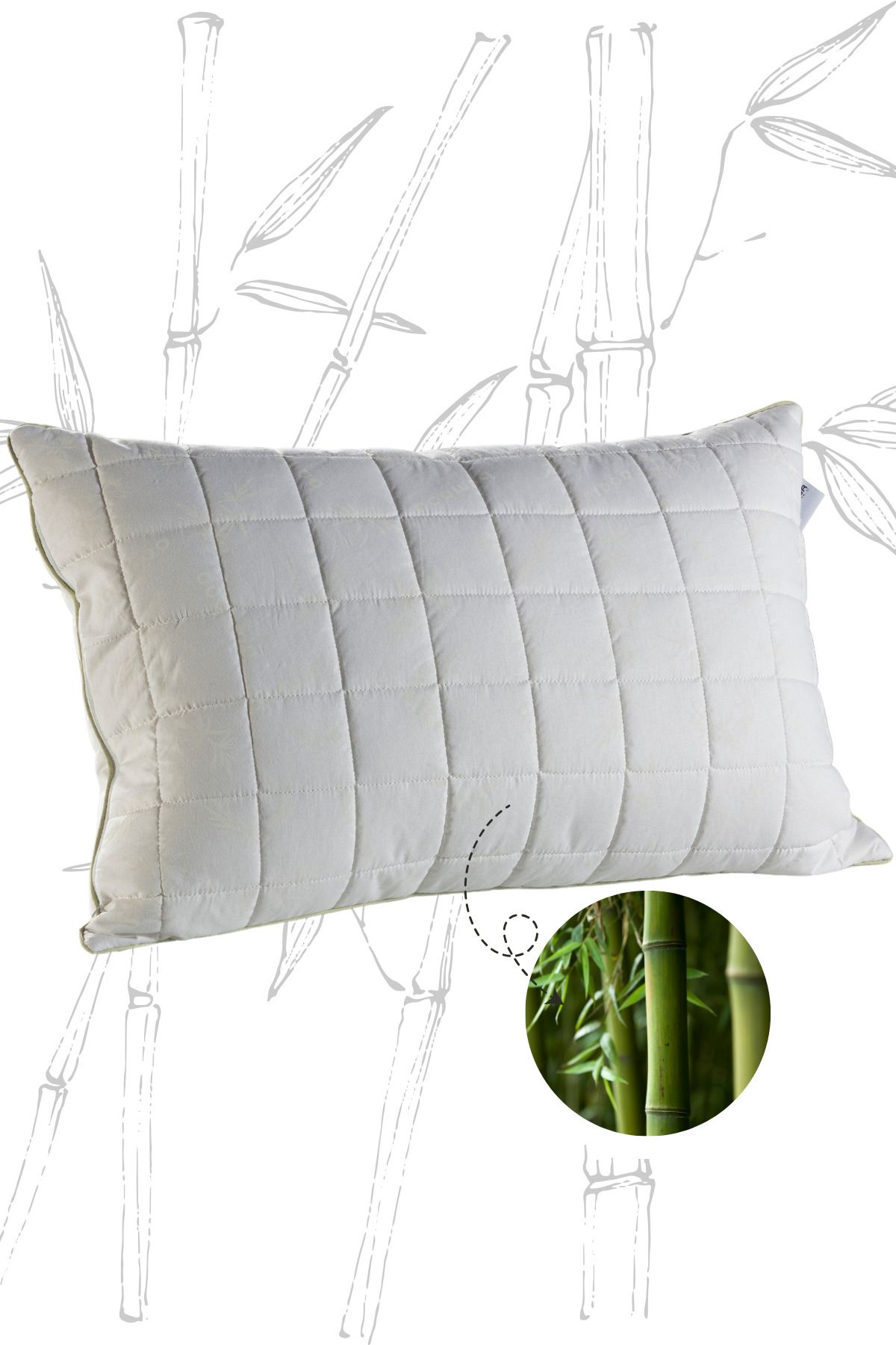 Dormeur Bambu Yastık Antibakteriyel - Antialerjik