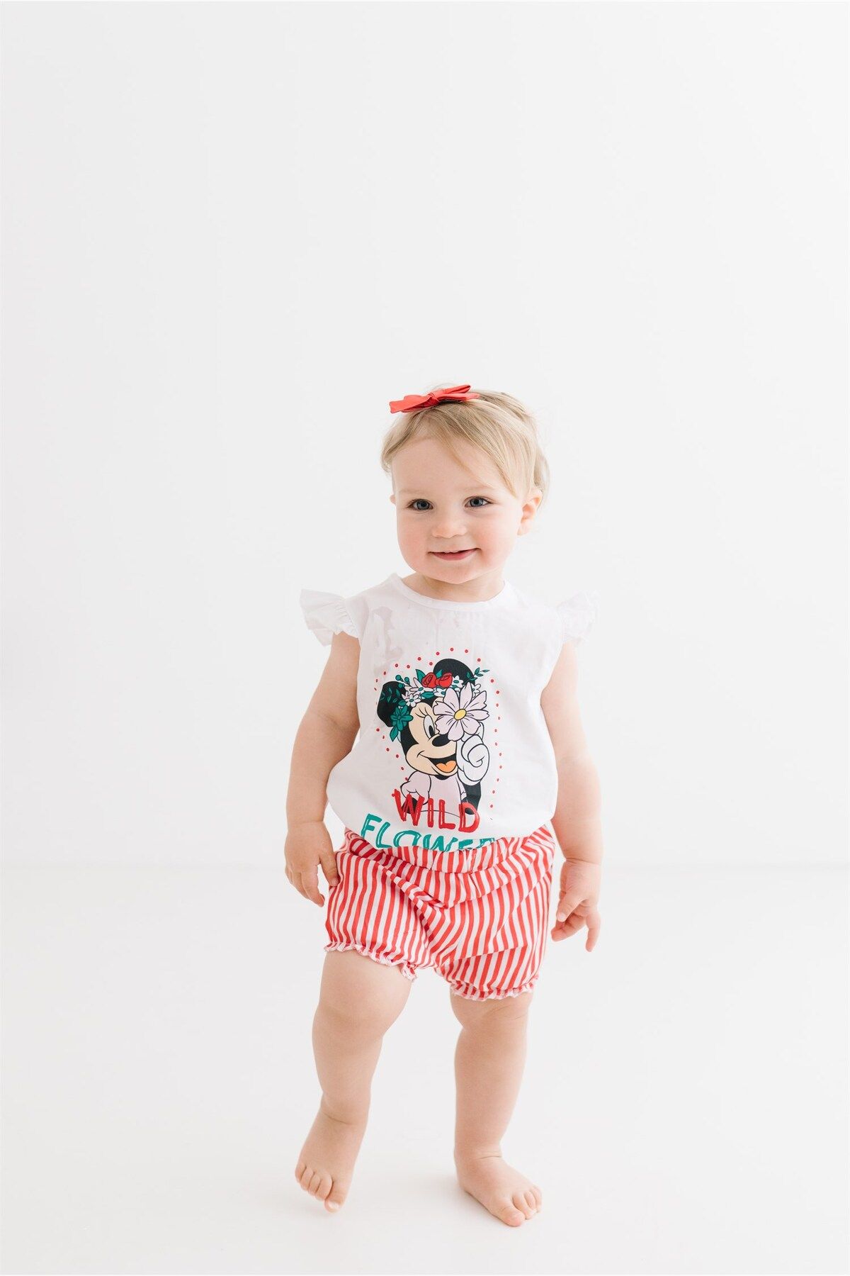 MINNIE MOUSE Lisanslı Bebek Takım 17461