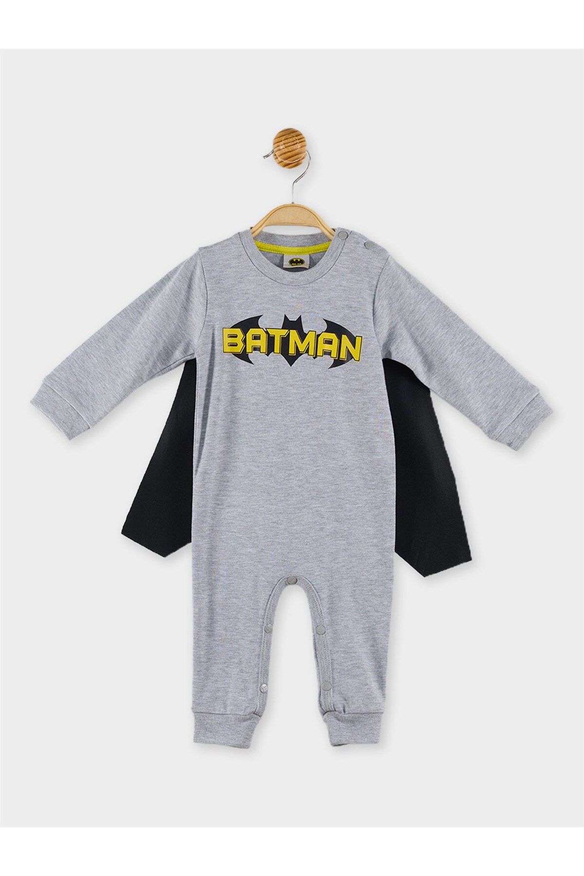 Batman Lisanslı Erkek Bebek Pelerinli Tulum 20373
