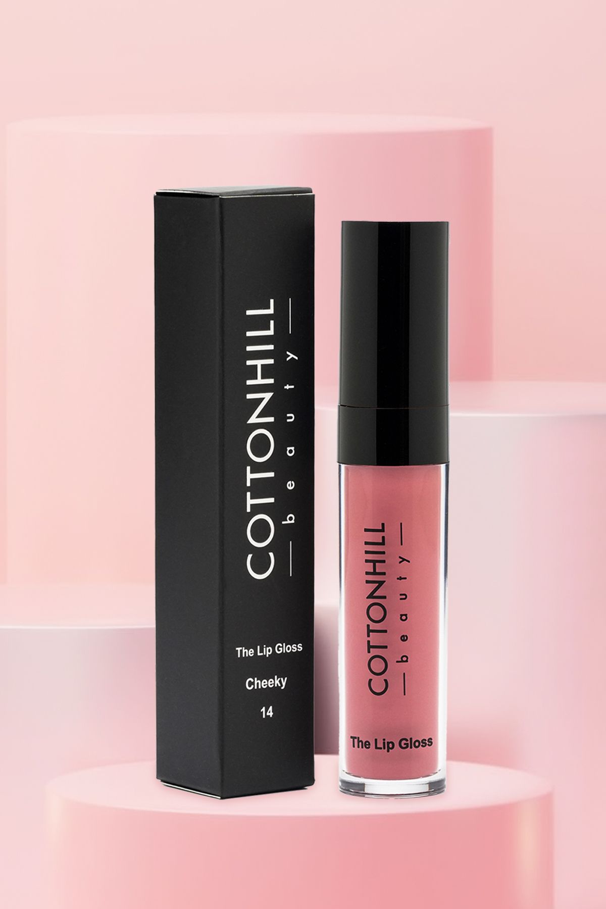 Cottonhill Beauty The Lip Gloss Super Stay Uzun Süre Kalıcı Likit Mat Ruj 14 Cheeky