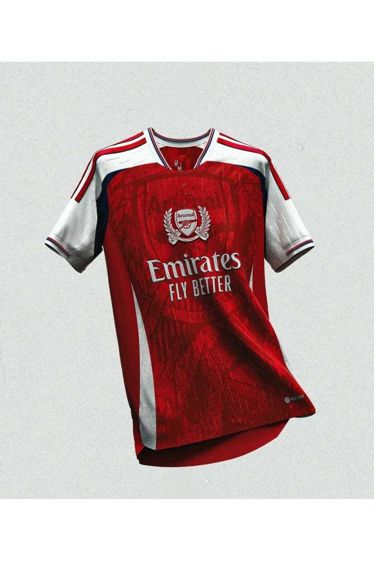 BYSPORTAKUS Arsenal 2023/24 Yeni Sezon Martin Ødegaard Özel Konsept Forması (KLBM)