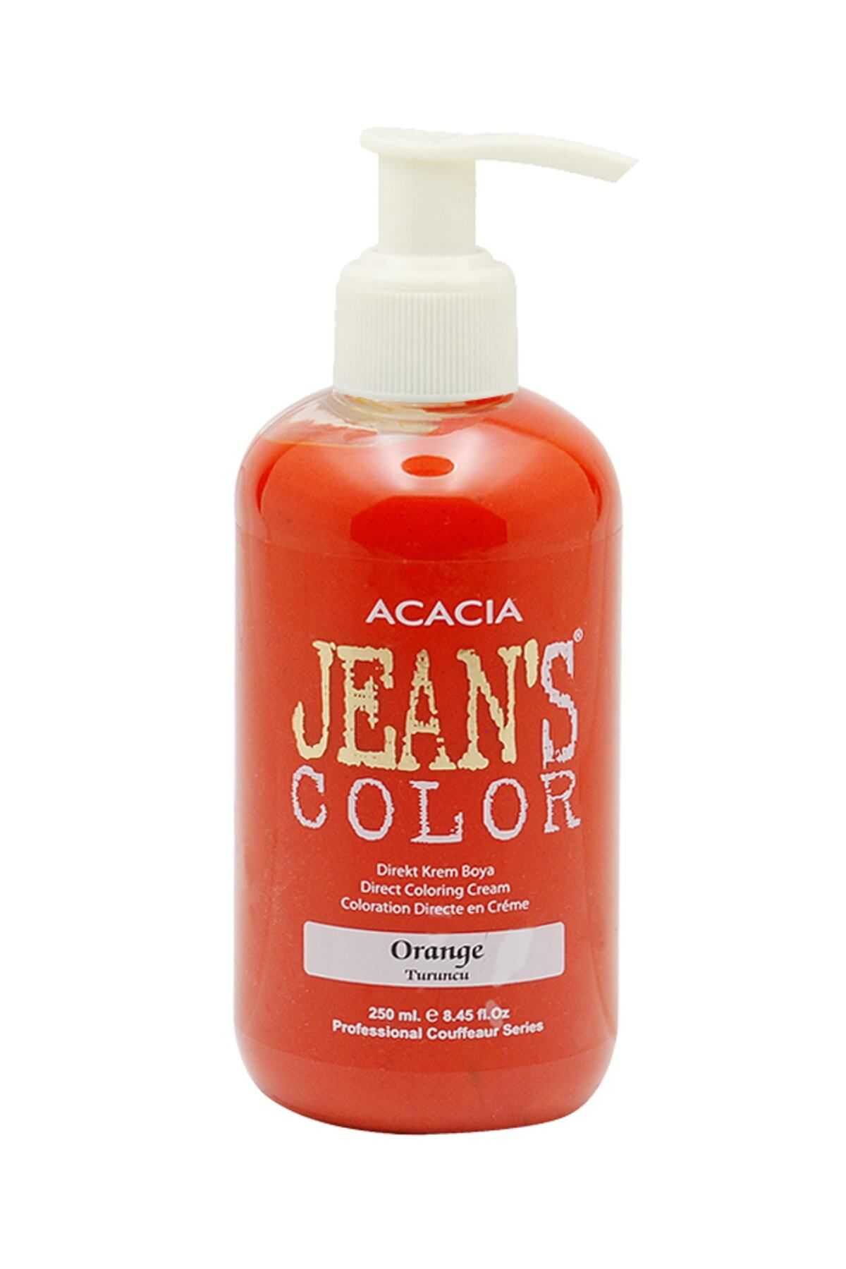Acacia Jean's Color Turuncu 250ml. Ornge Amonyaksız Balyaj Renkli Saç Boyası
