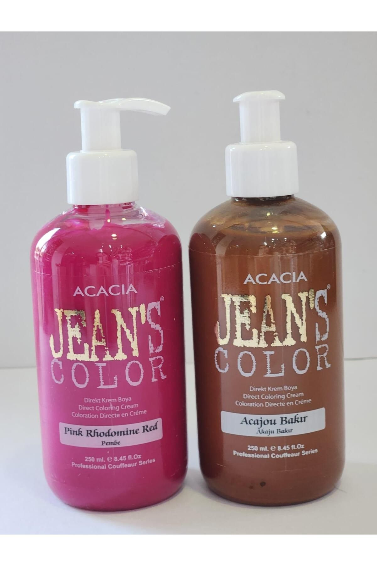 Acacia Jean's Color Pembe-Akaju Bakır 250 ml 2li set