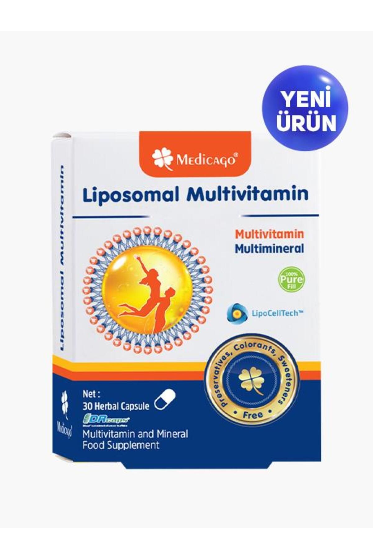 MedicaGo Liposomal Multivitamin 30 Bitkisel Kapsül