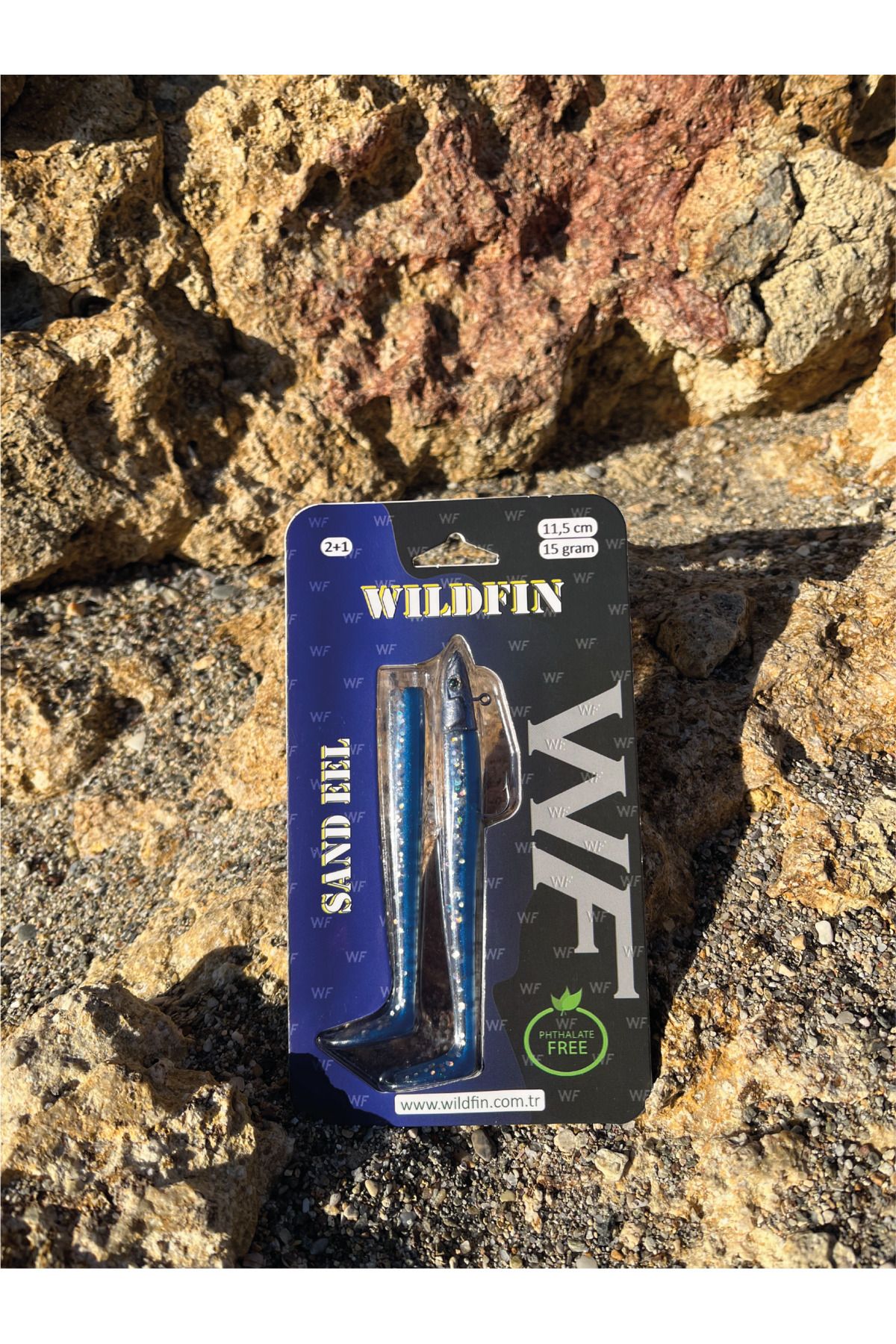 Wildfin Sand Eel Blue Sardine 2+1 15 GR