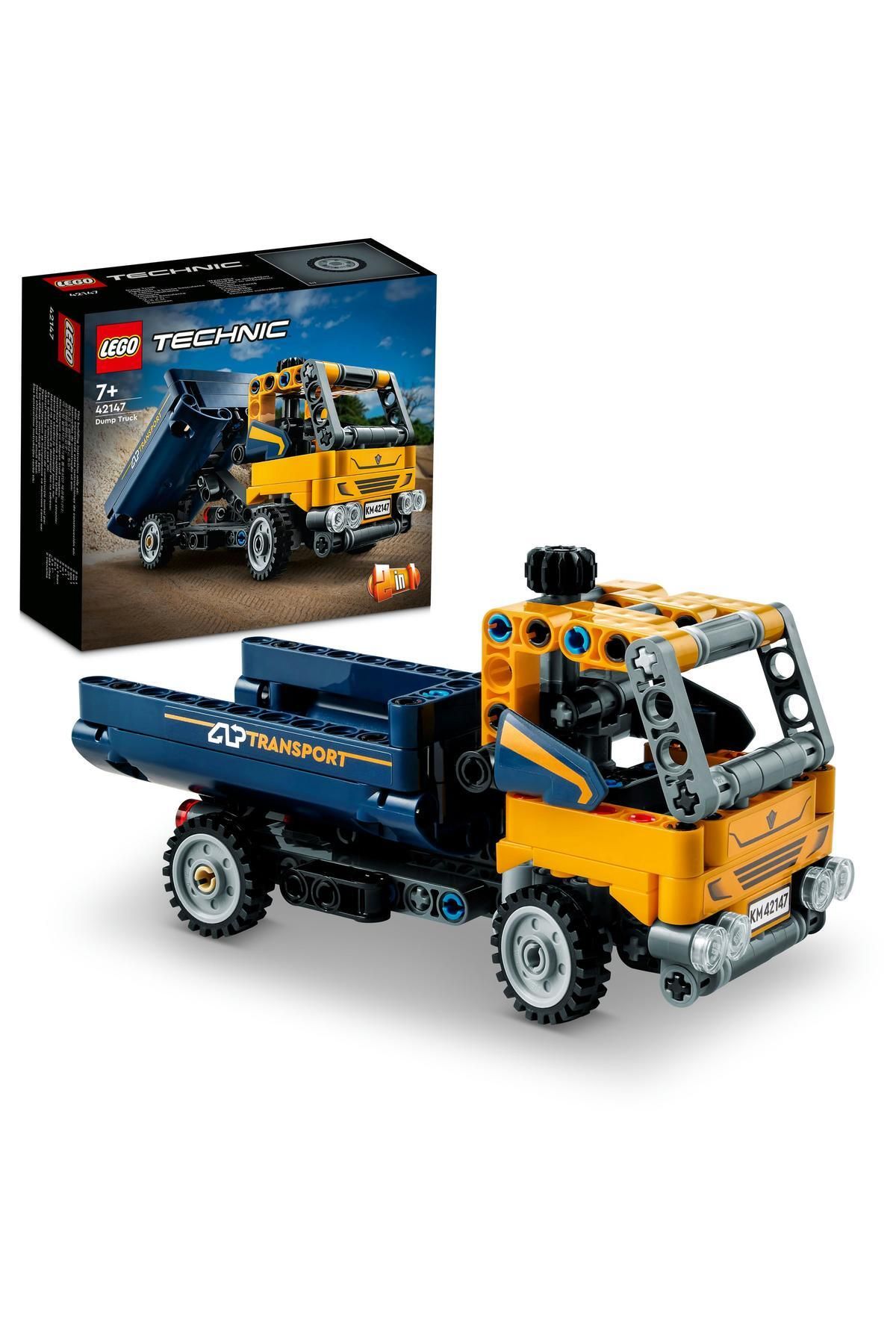 LEGO ® Technic Damperli Kamyon 42147 - 7 Yaş ve Üzeri Çocuklar için Oyuncak Yapım Seti (177 Parça)